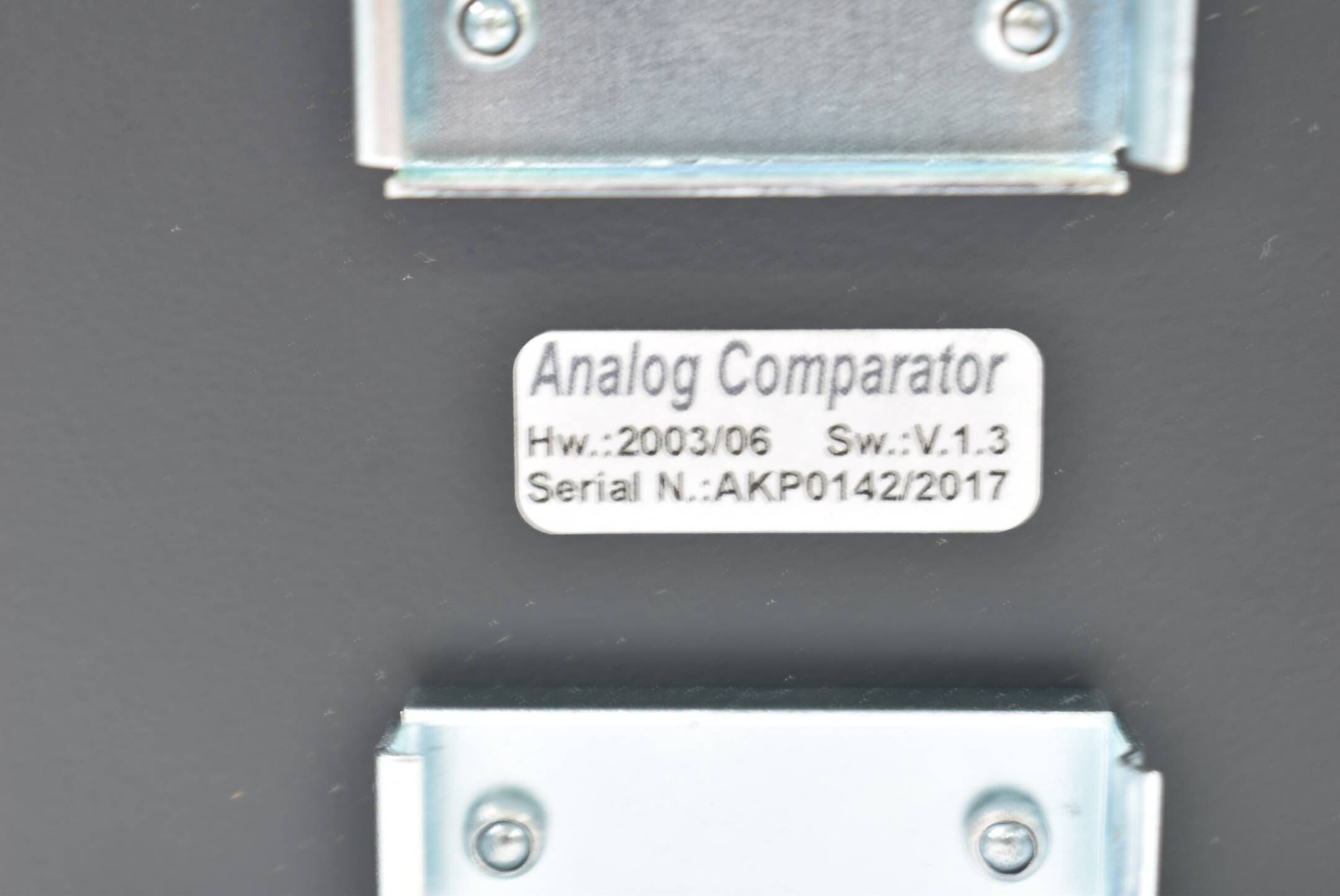Festo Analog Comparator HW 2003/06 SW V1.3