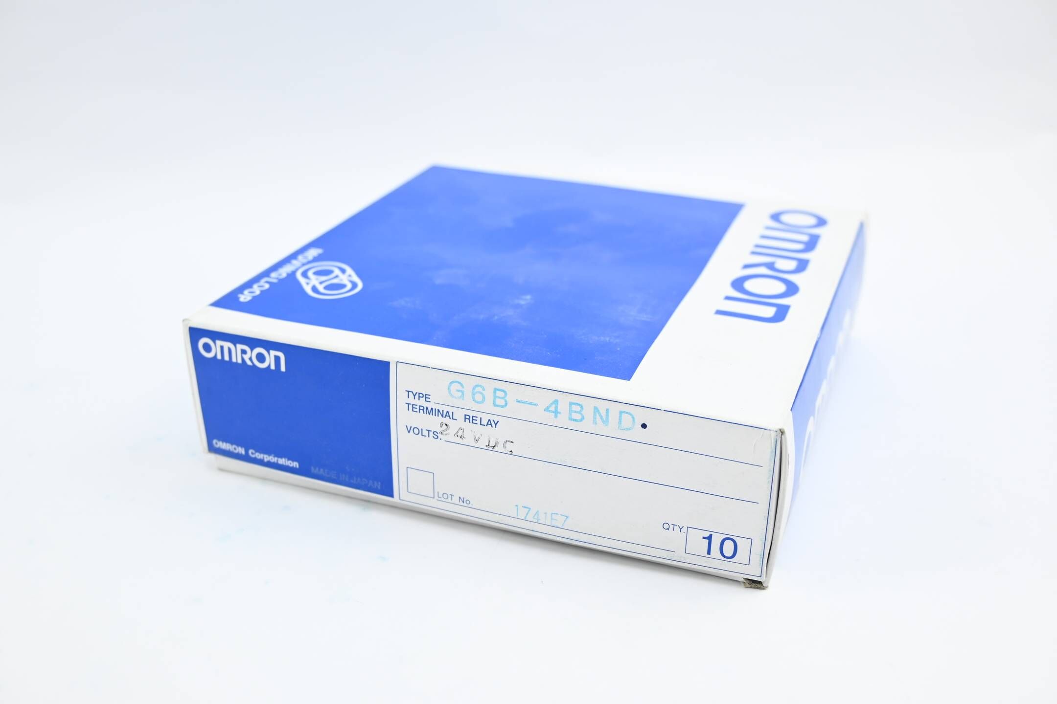 Omron 10 Stück Terminal Relais 24 VDC ( G6B-4BND )