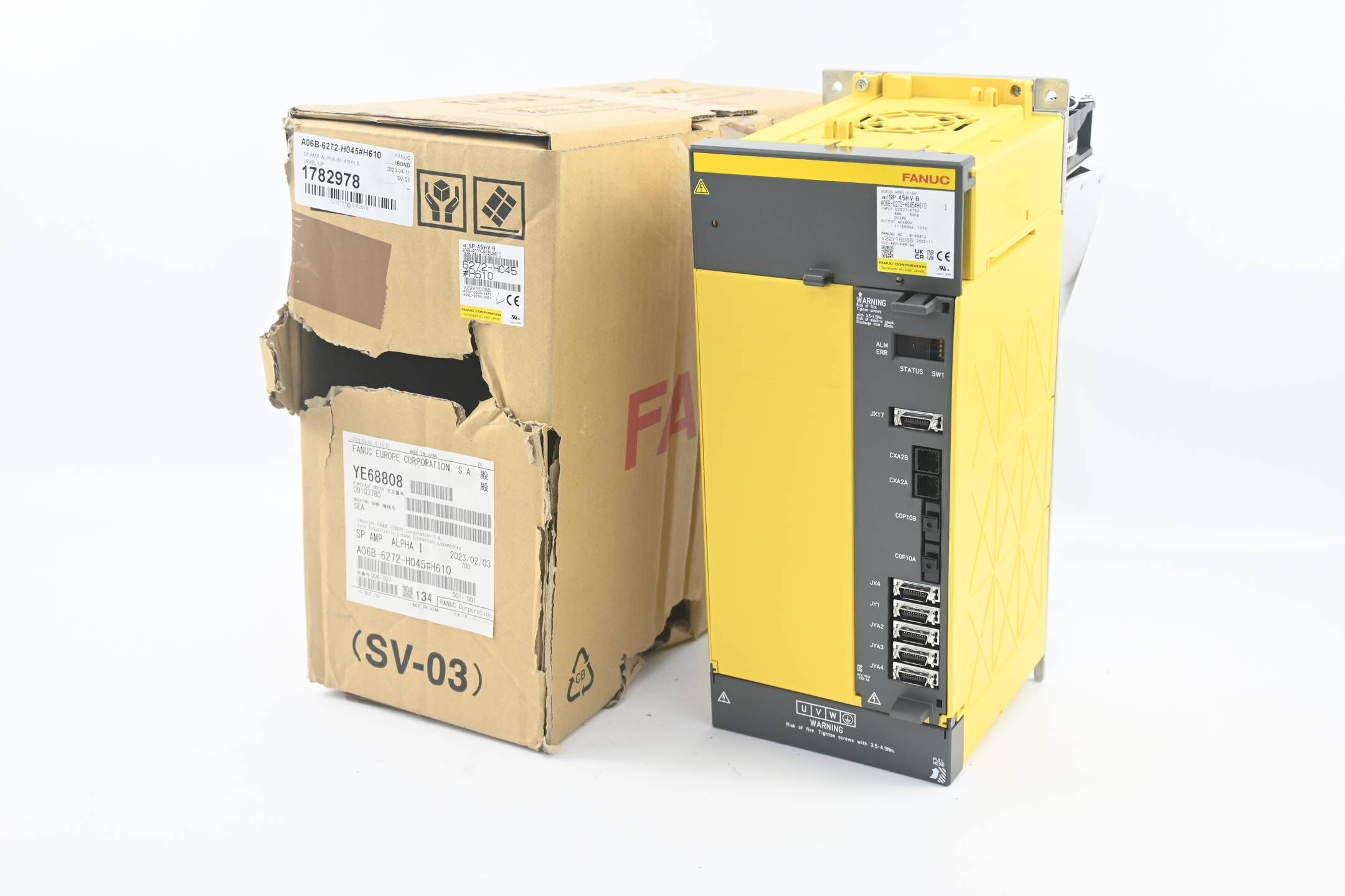 Fanuc Servo Amplifier A06B-6272-H045#H610 ( 50kW )