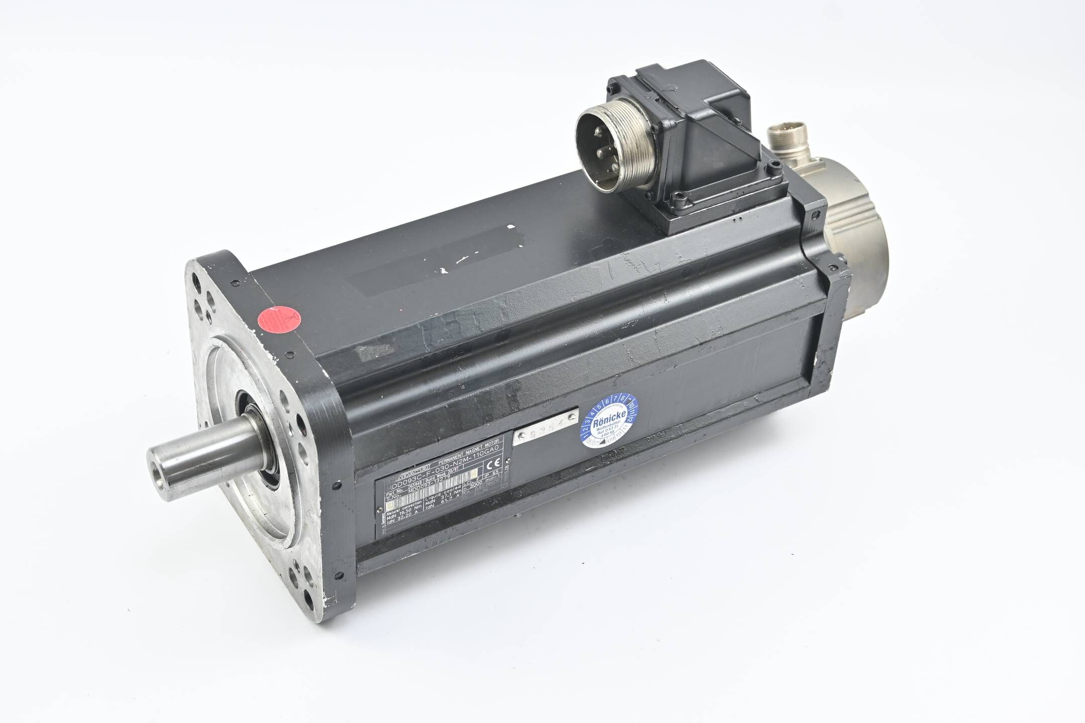 Indramat Permanent Magnet Motor MDD093C-F-030-N2M-110GA0 ( 265948 )