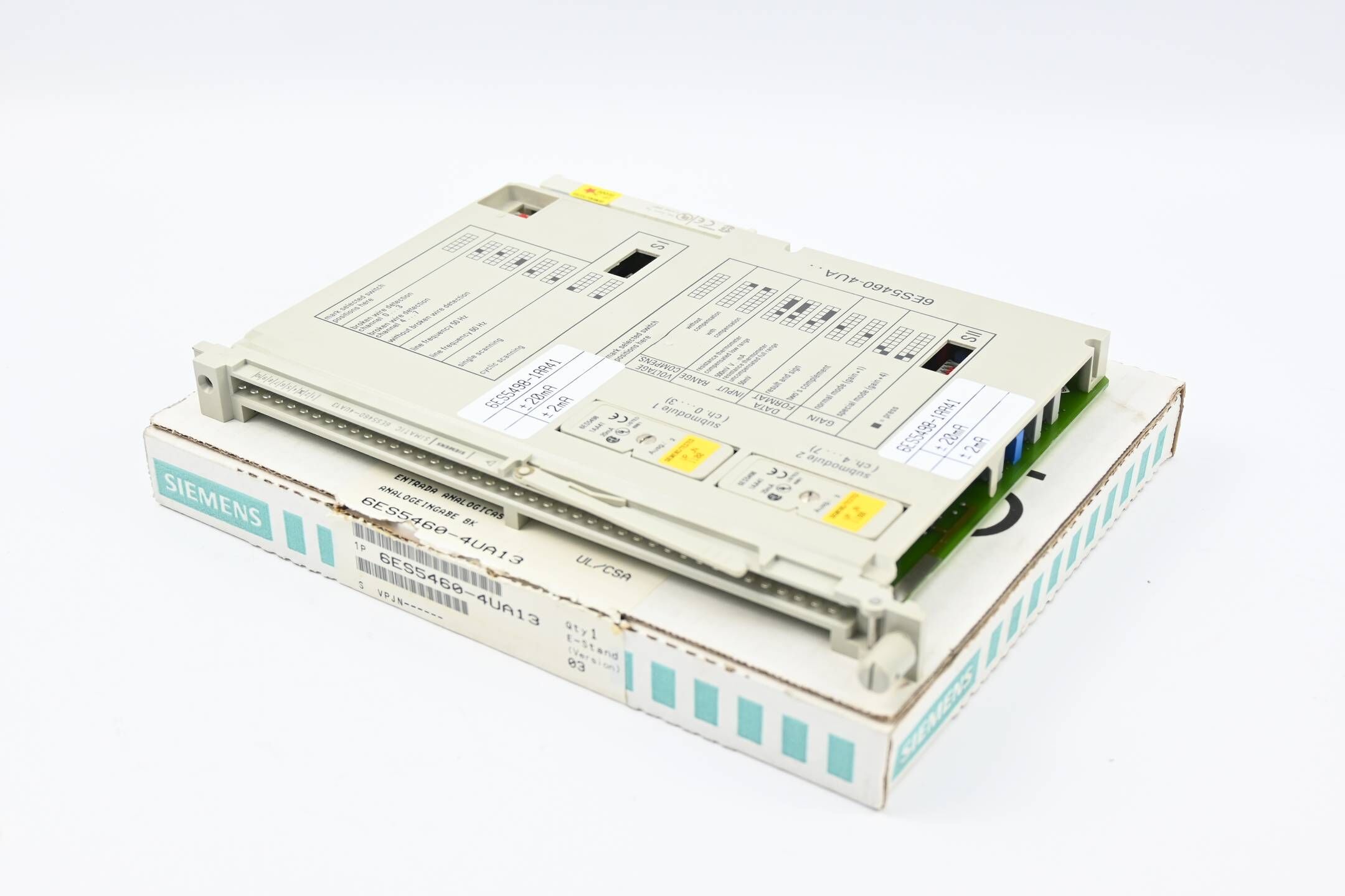 Siemens Simatic S5 Analog 6ES5460-4UA13 ( 6ES5 460-4UA13 )