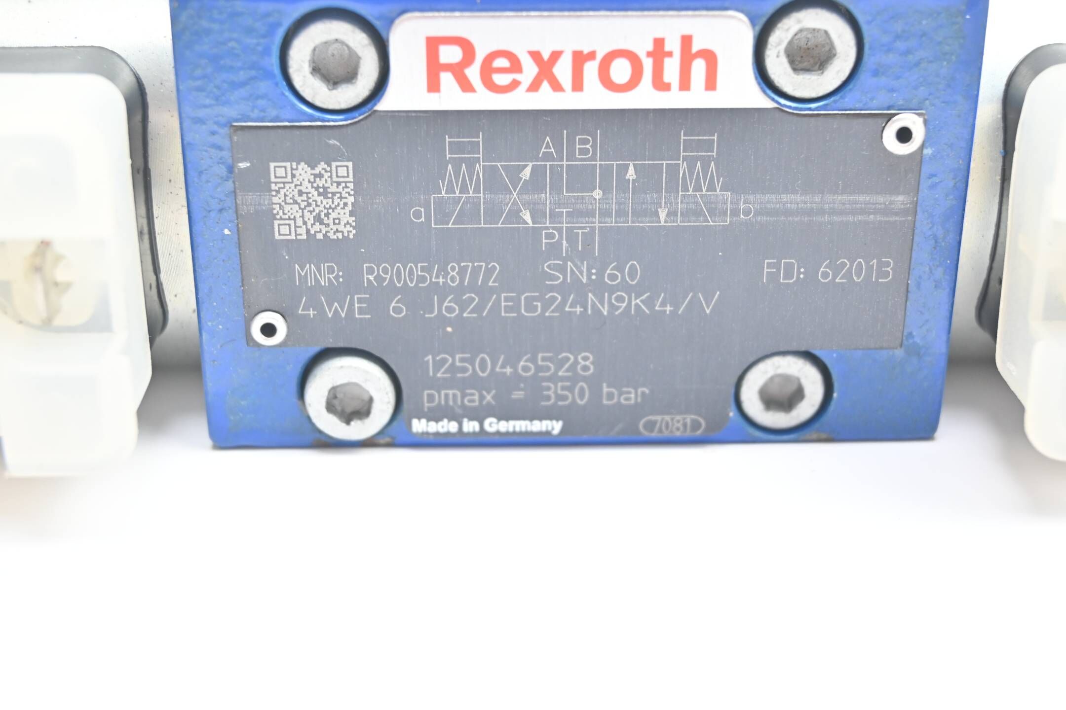 Rexroth Wegeschieberventil 4WE6J62/EG24N9K4/V ( R900548772 )