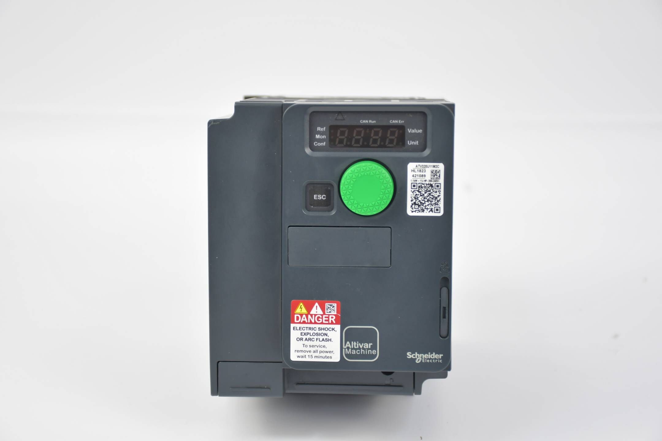 Schneider ATV320 1-Phasen Frequenzumrichter 1,1 kW 230 V ac 13,8A ATV320U11M2C