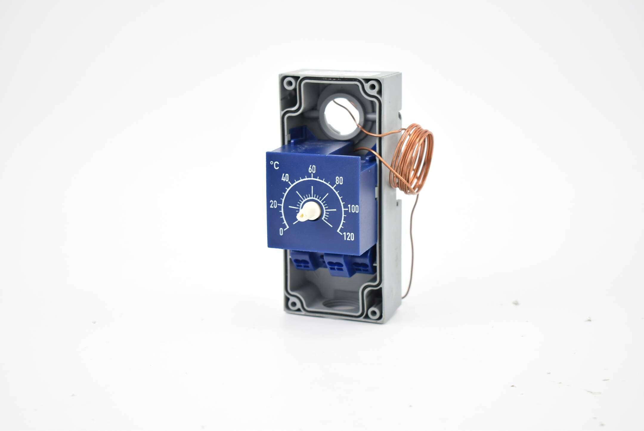 JUMO Raumthermostat 16(2,5)A 230V 0+120°C IP54 603070/0001