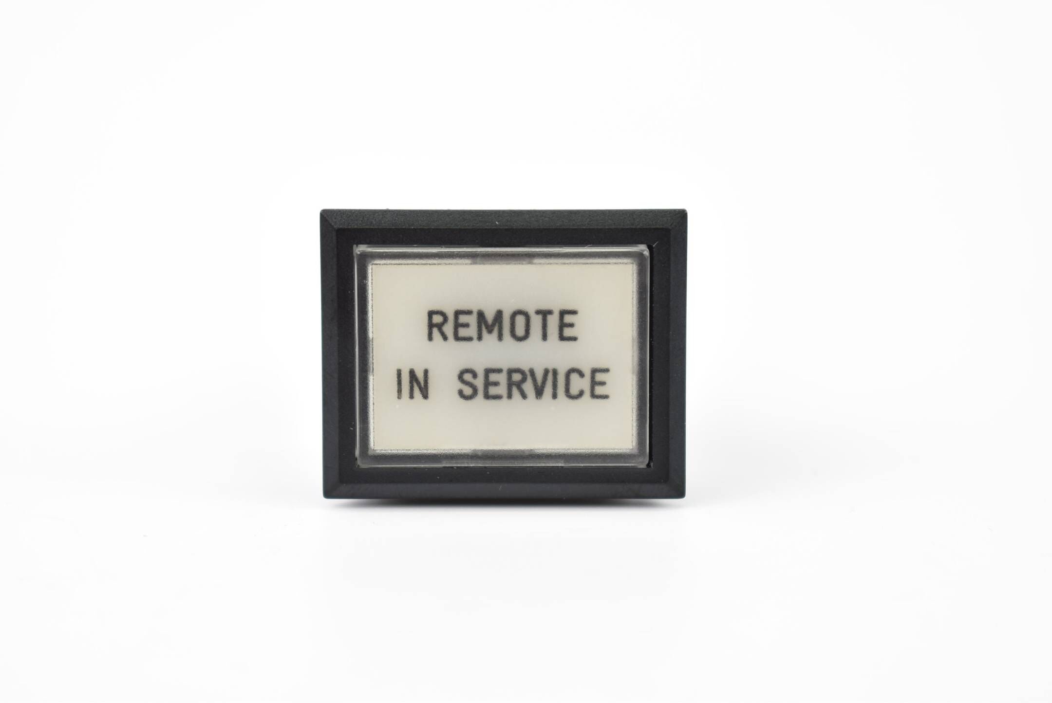 EAO Leuchtvorsatz 61-000.02 inkl. Front mit Aufschrift " Remote in Service"