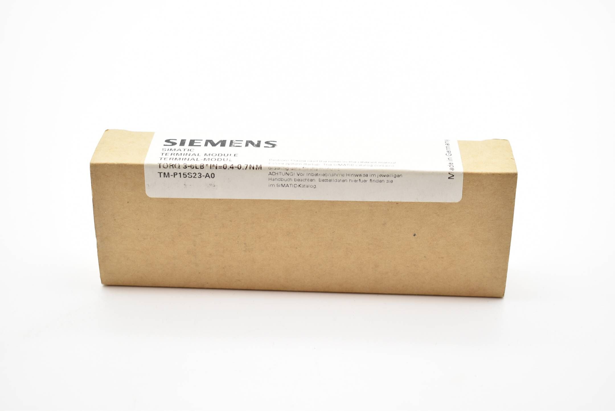 Siemens simatic Terminal Module 6ES7 193-4CD20-0AA0 ( 6ES7193-4CD20-0AA0 ) E.2