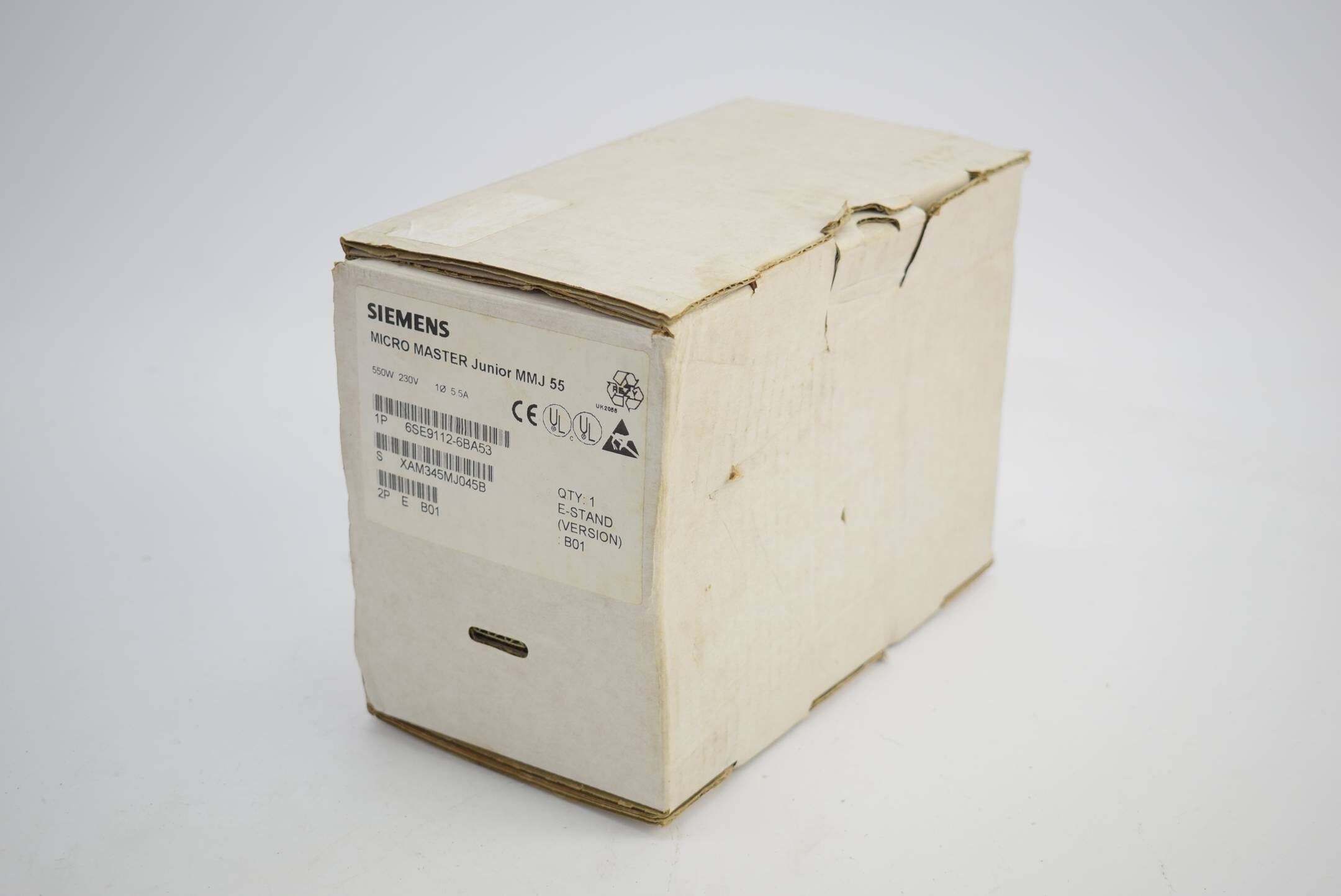 Siemens Micromaster Junior MMJ55 6SE9112-6BA53 ( 6SE9 112-6BA53 ) E.B01