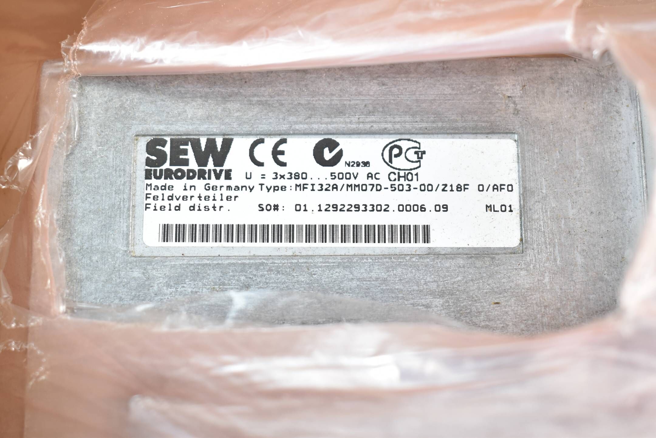 SEW Eurodrive Feldverteiler MFI32A/MM07D-503-00/Z18F 0/AF0