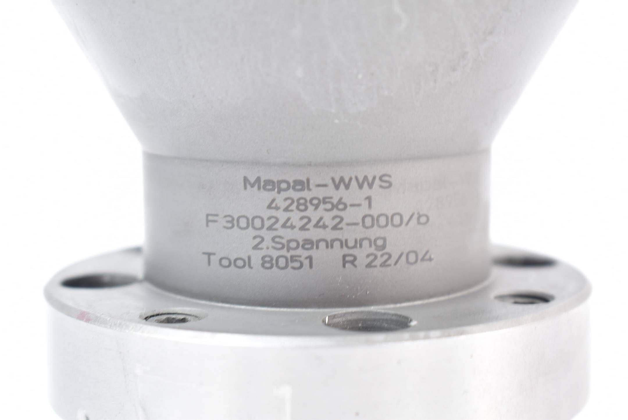 Mapal 428956-1 ( F30024242-000/b ) 2.Spannnung Tool 8051 R 22/04