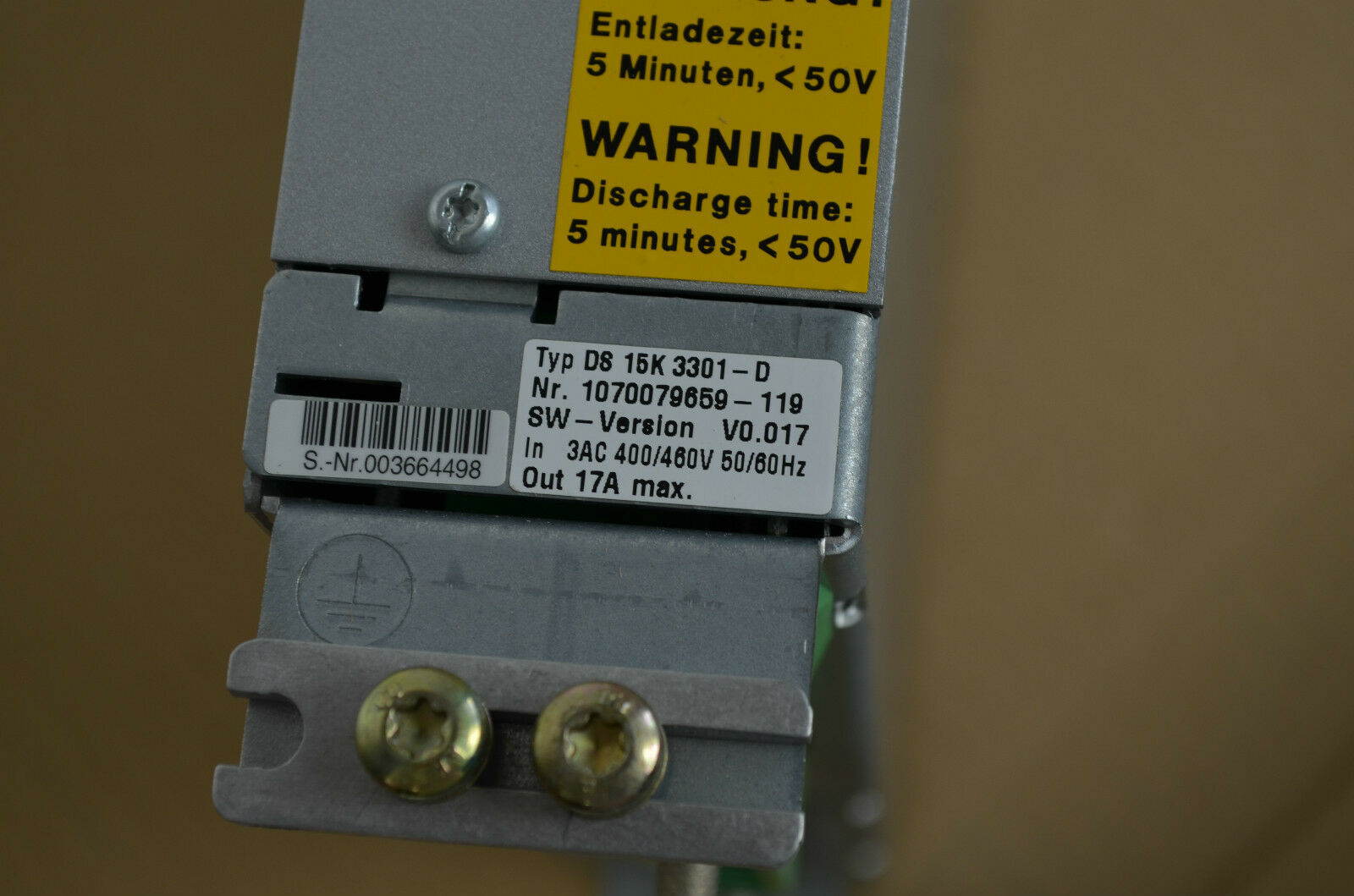 Bosch D8 15K 3301-D
