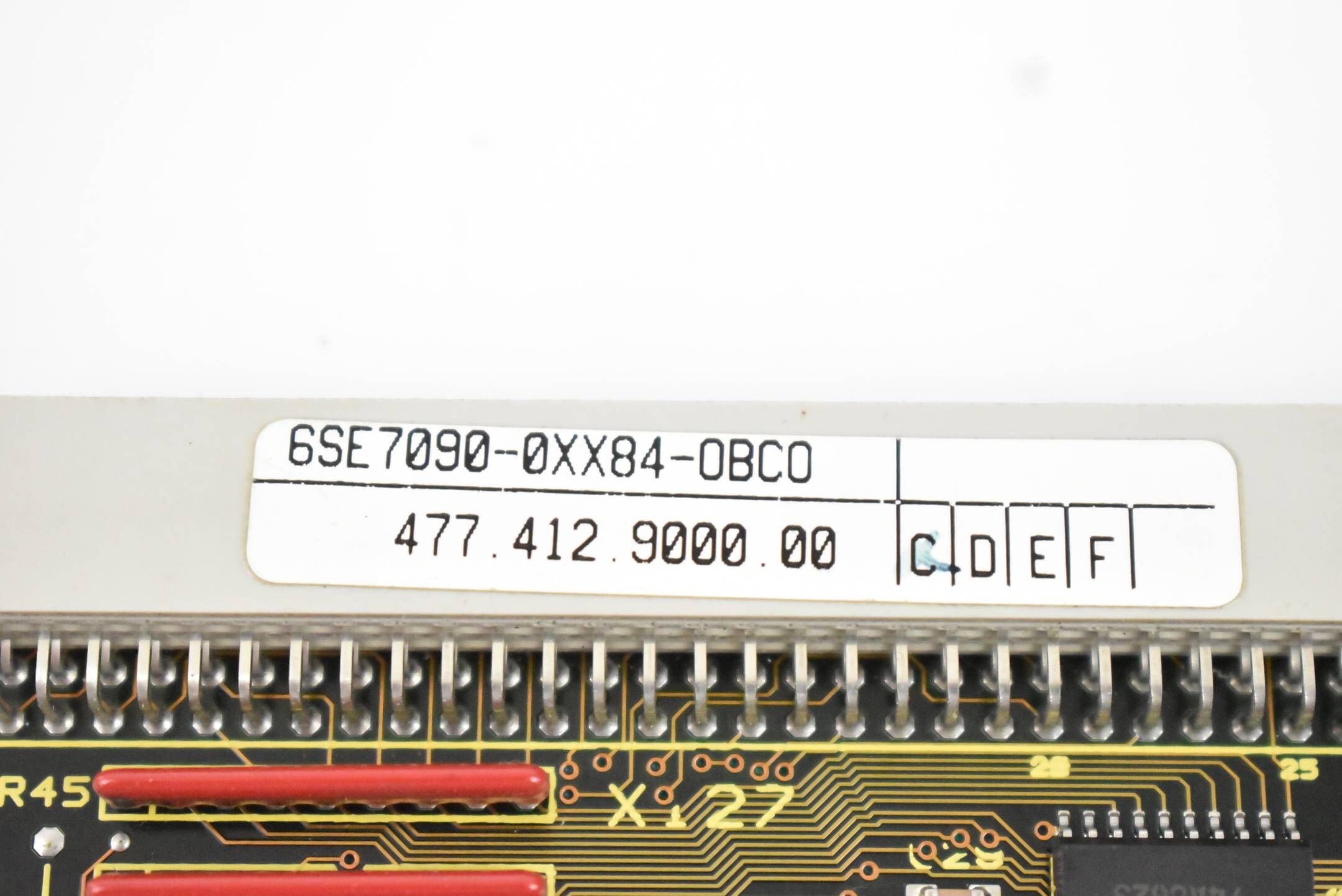 Siemens Simovert Masterdrives 6SE7090-0XX84-0BC0 ( 6SE7 090-0XX84-0BC0 )E. C