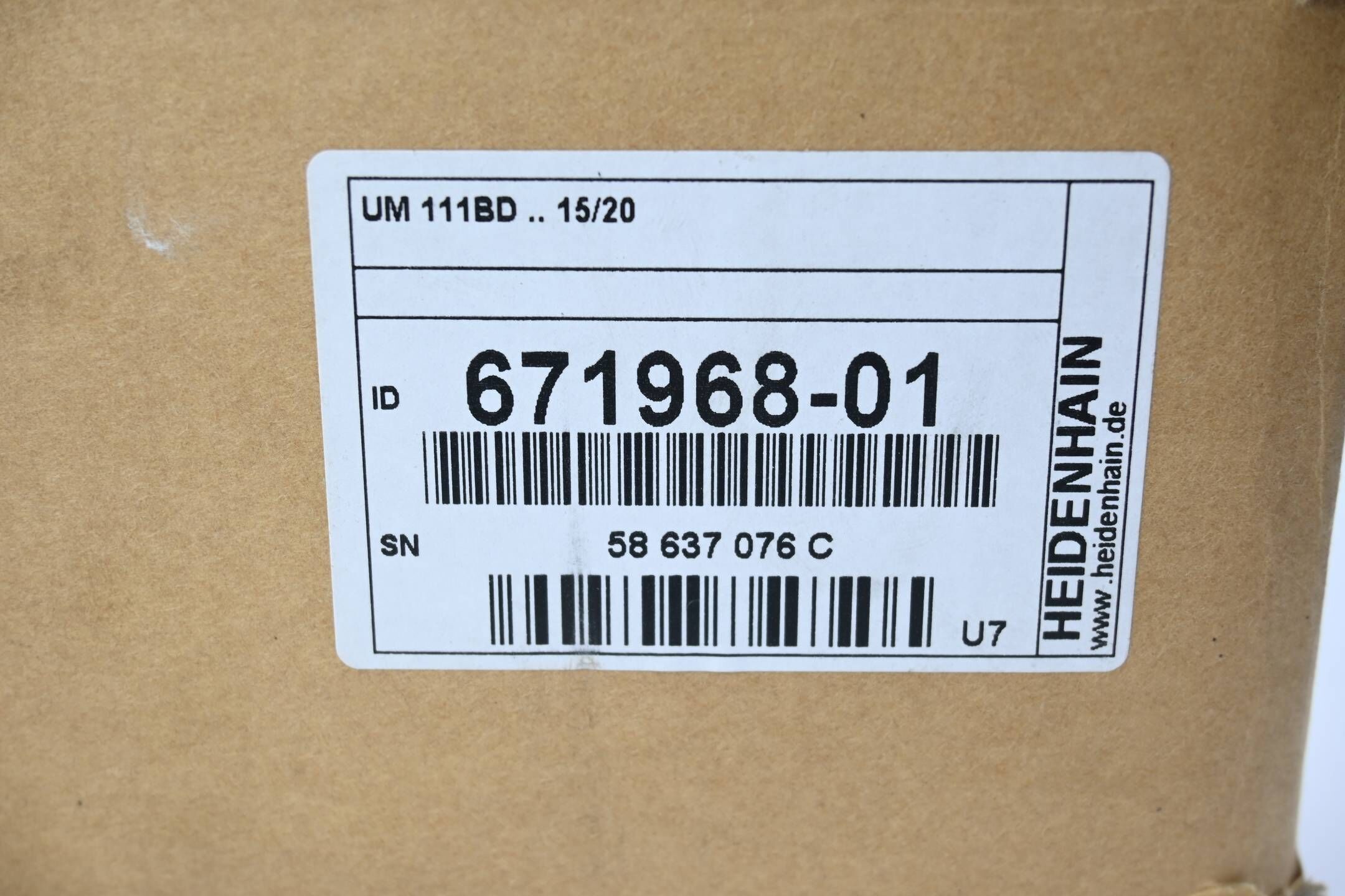 Heidenhain Umrichter Leistungsmodul UM 111BD 671968-01 ( 671 968-01 ) Ver. U7