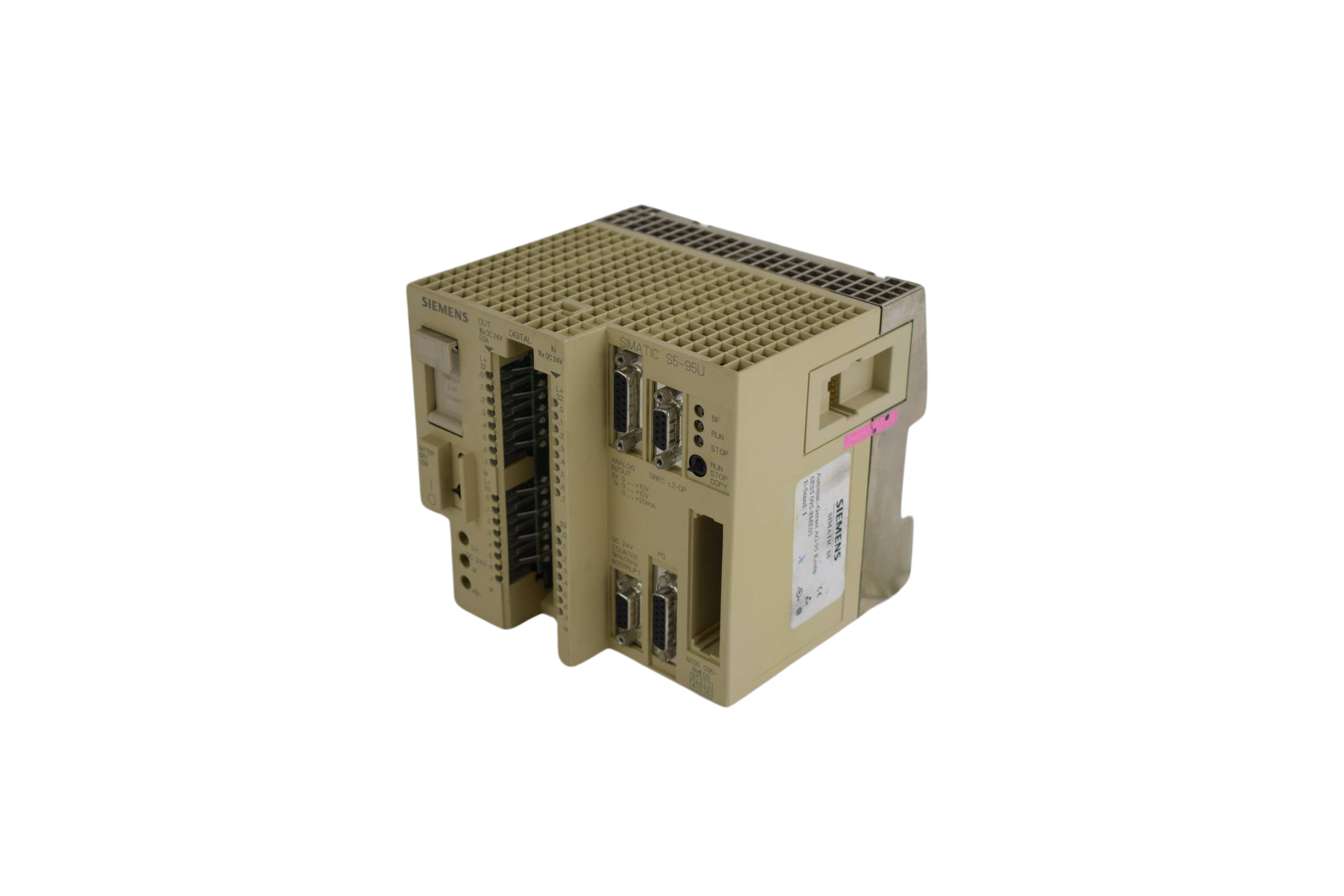 Siemens simatic S5-95U Kompaktgerät 6ES5 095-8ME03 ( 6ES5095-8ME03 ) E1