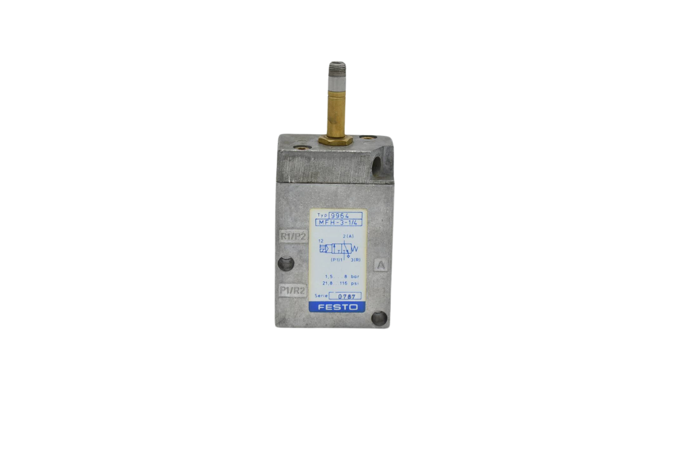 Festo Pneumatik MFH-3-1/4 9964 Magnetventil Serie 0787