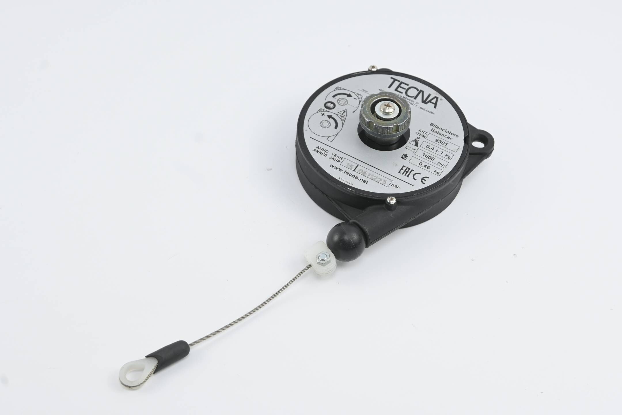 Tecna Federzug 9301 Tragleistung: 0,4-1kg Seilauszug: 1600mm