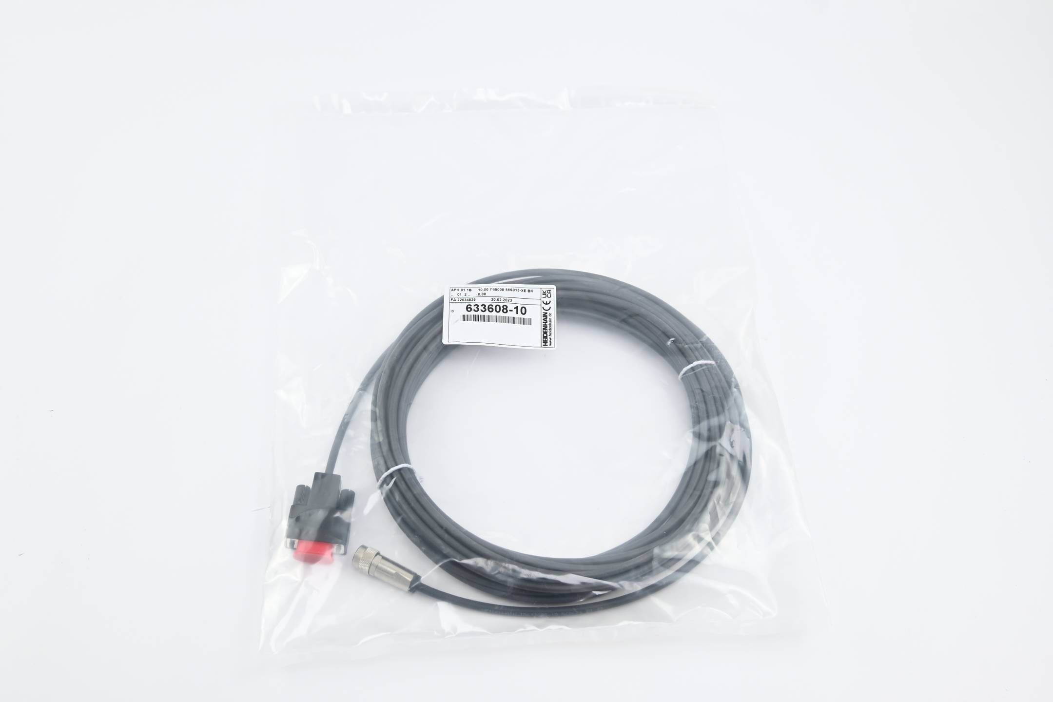 Heidenhain Adapterkabel zum Anschluss von Tastsystemen 633608-10 / 10,0m