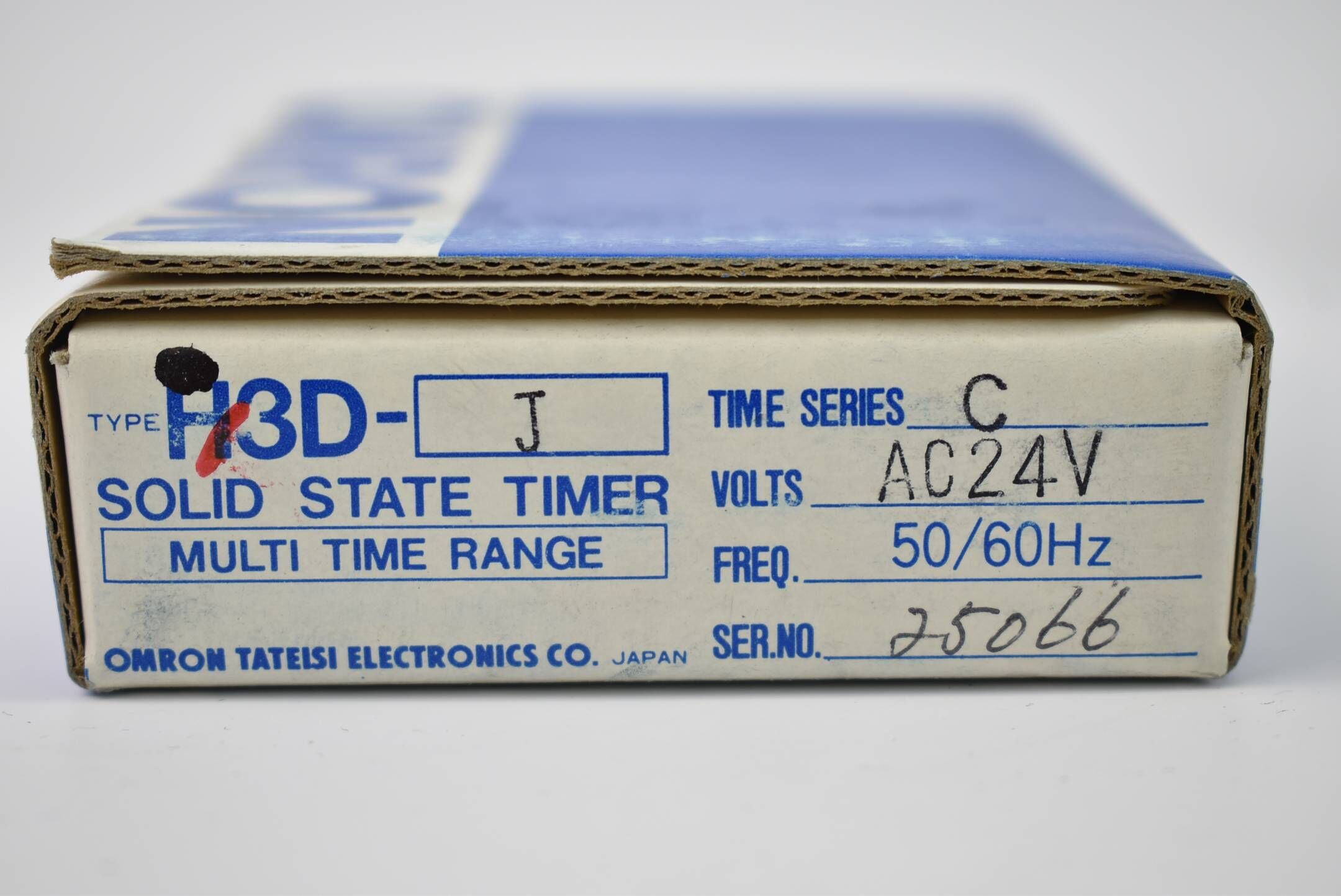 Omron Solid State Timer H3D-J ( AC24V 50-60 Hz ) Serie C