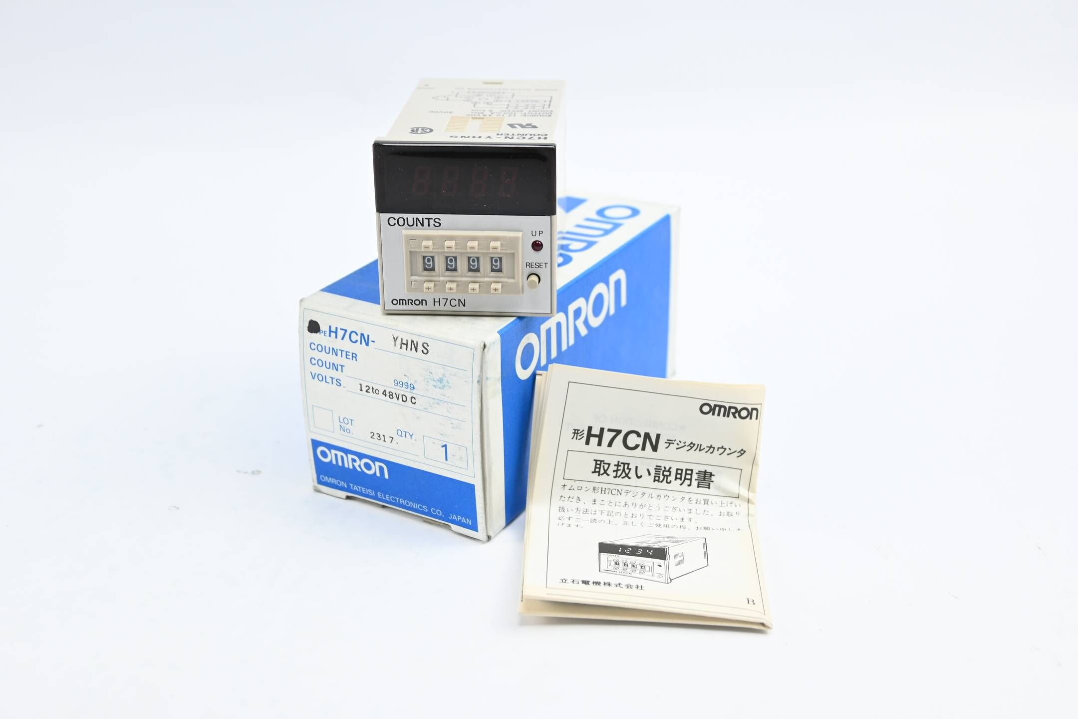 Omron Counter Zähler 9999 12-48 VDC ( H7CN-YHNS )