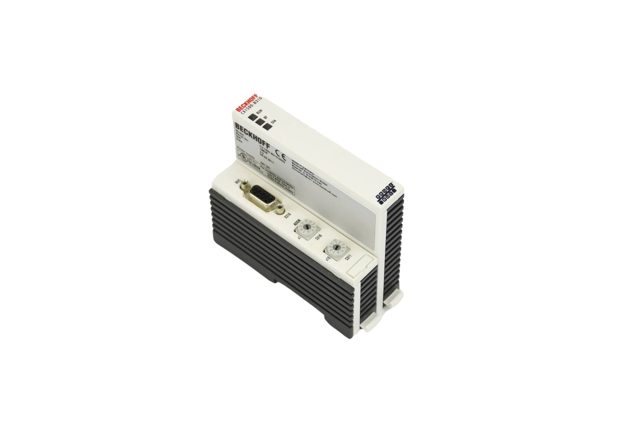 Beckhoff PROFIBUS slave fieldbus connection CX1500-Bxx0 CX1500-B310