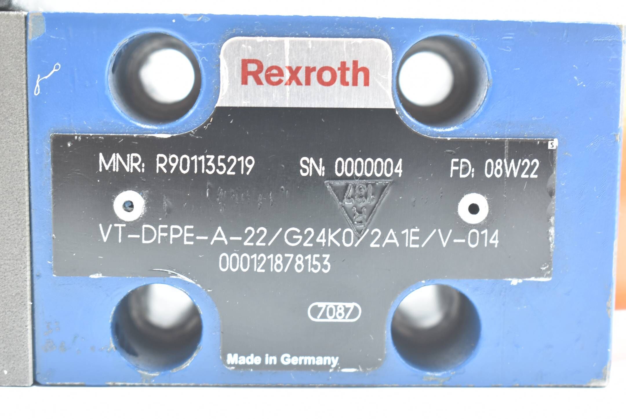 Rexroth Hydraulik Regelventil VT-DFPE-A-22/G24K0/2A1E/V-014 ( R901135219 )