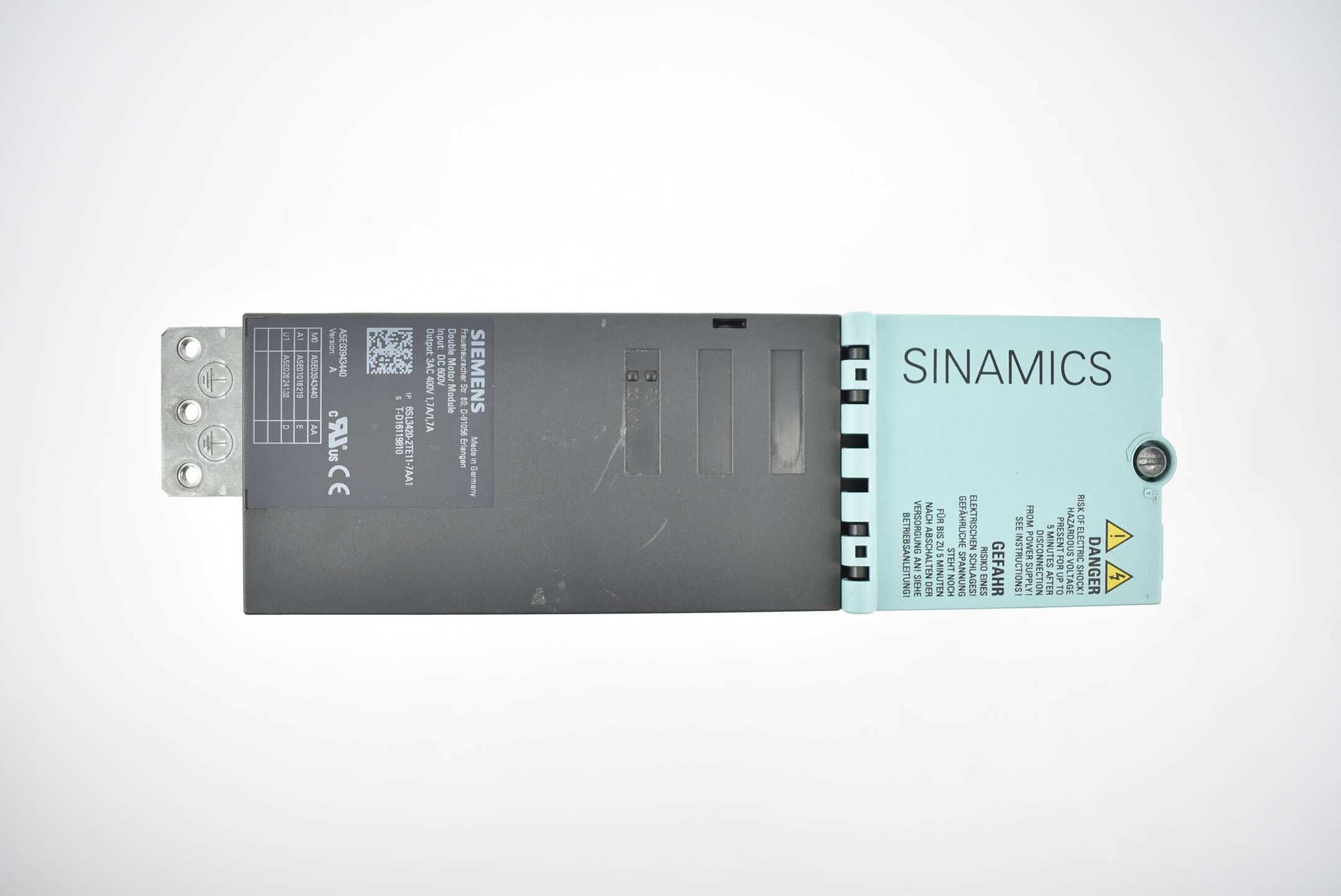 Siemens Sinamics S120 DMM 6SL3420-2TE11-7AA1 ( 6SL3 420-2TE11-7AA1 ) E.A