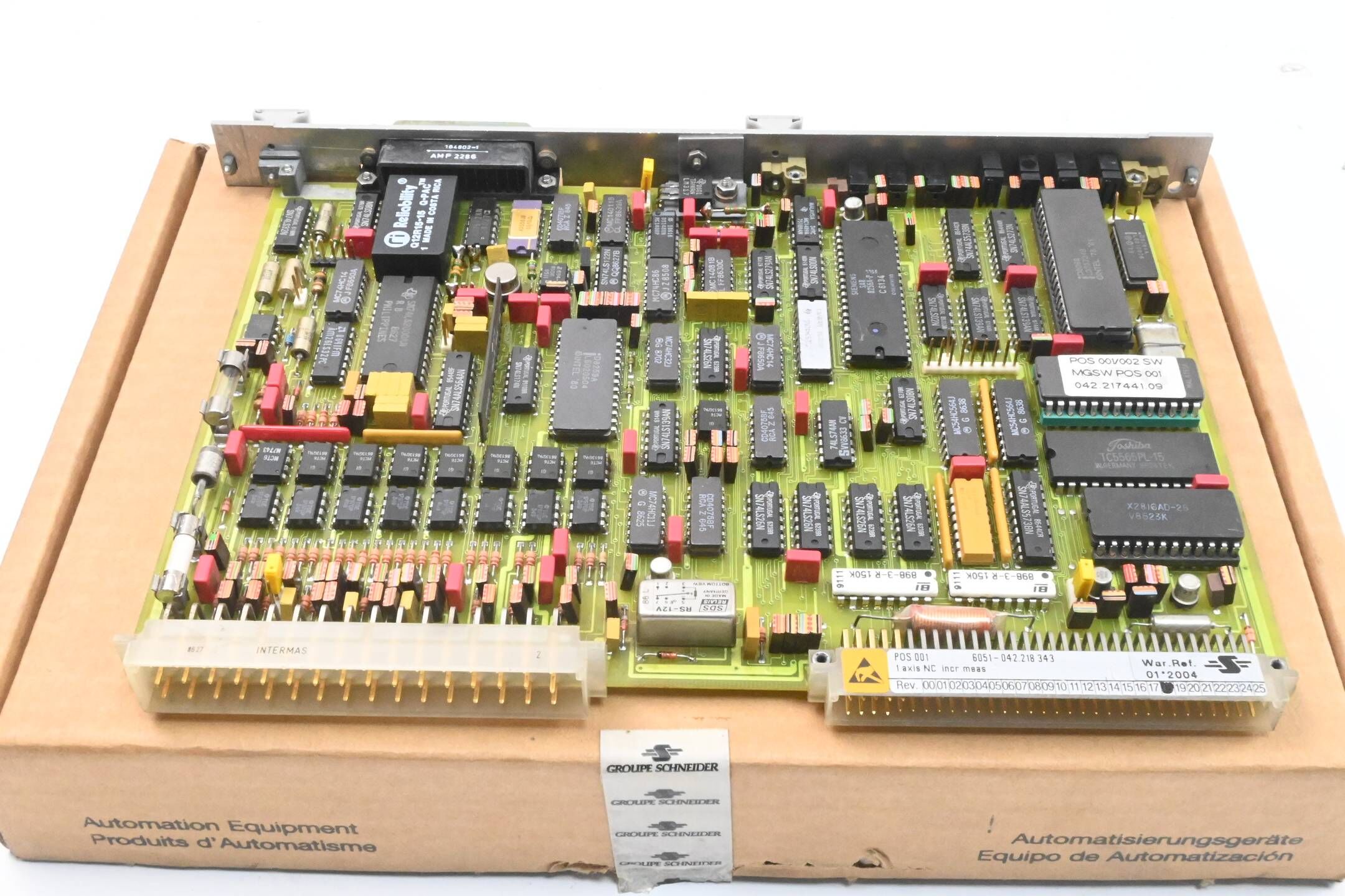 GENERALÜBERHOLT Schneider Electric Board POS 001 ( 218343.18 )