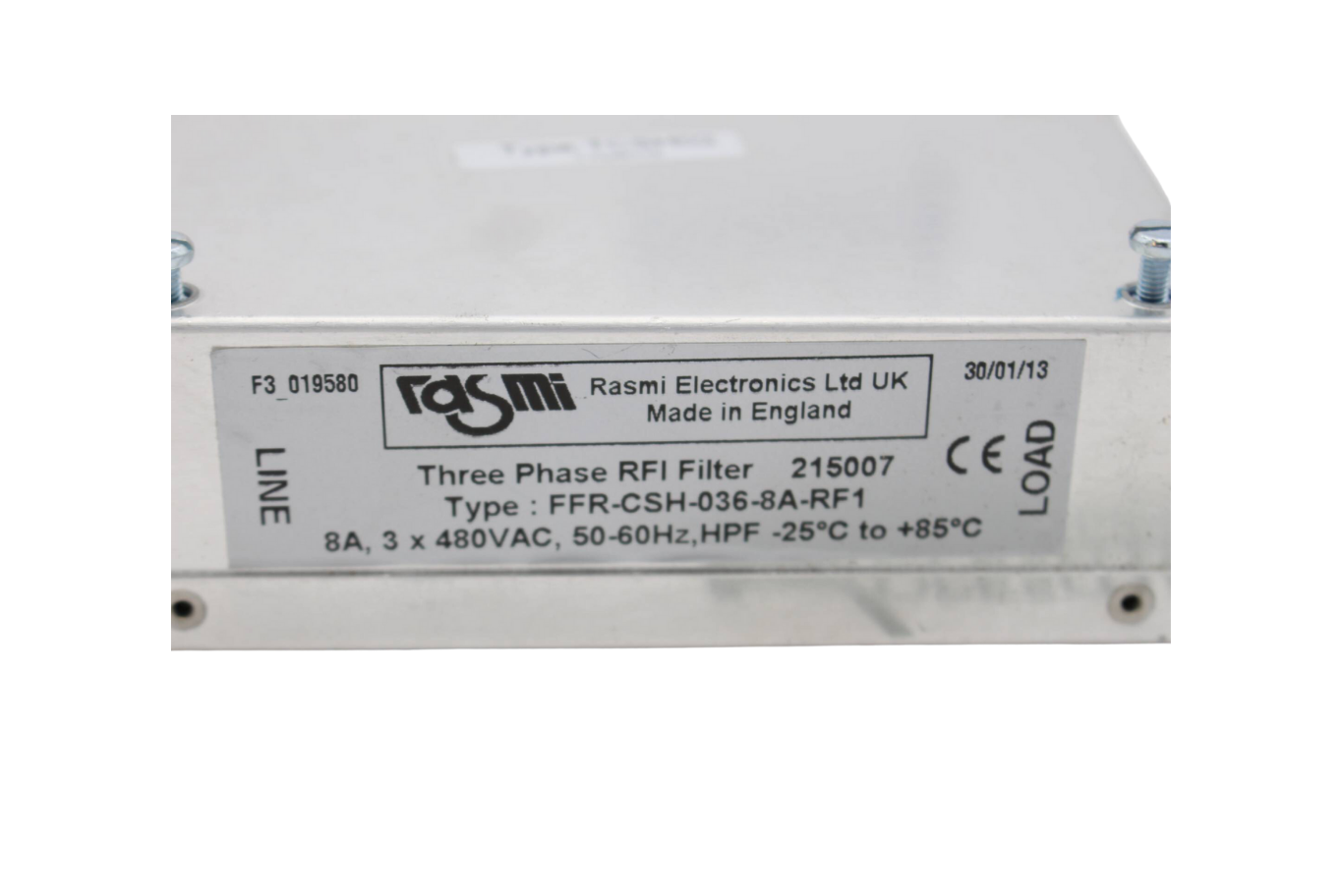 Rasmi Electronics 3 Phasen RFI Filter FFR-CSH-036-8A-RF1 ( 215007 )