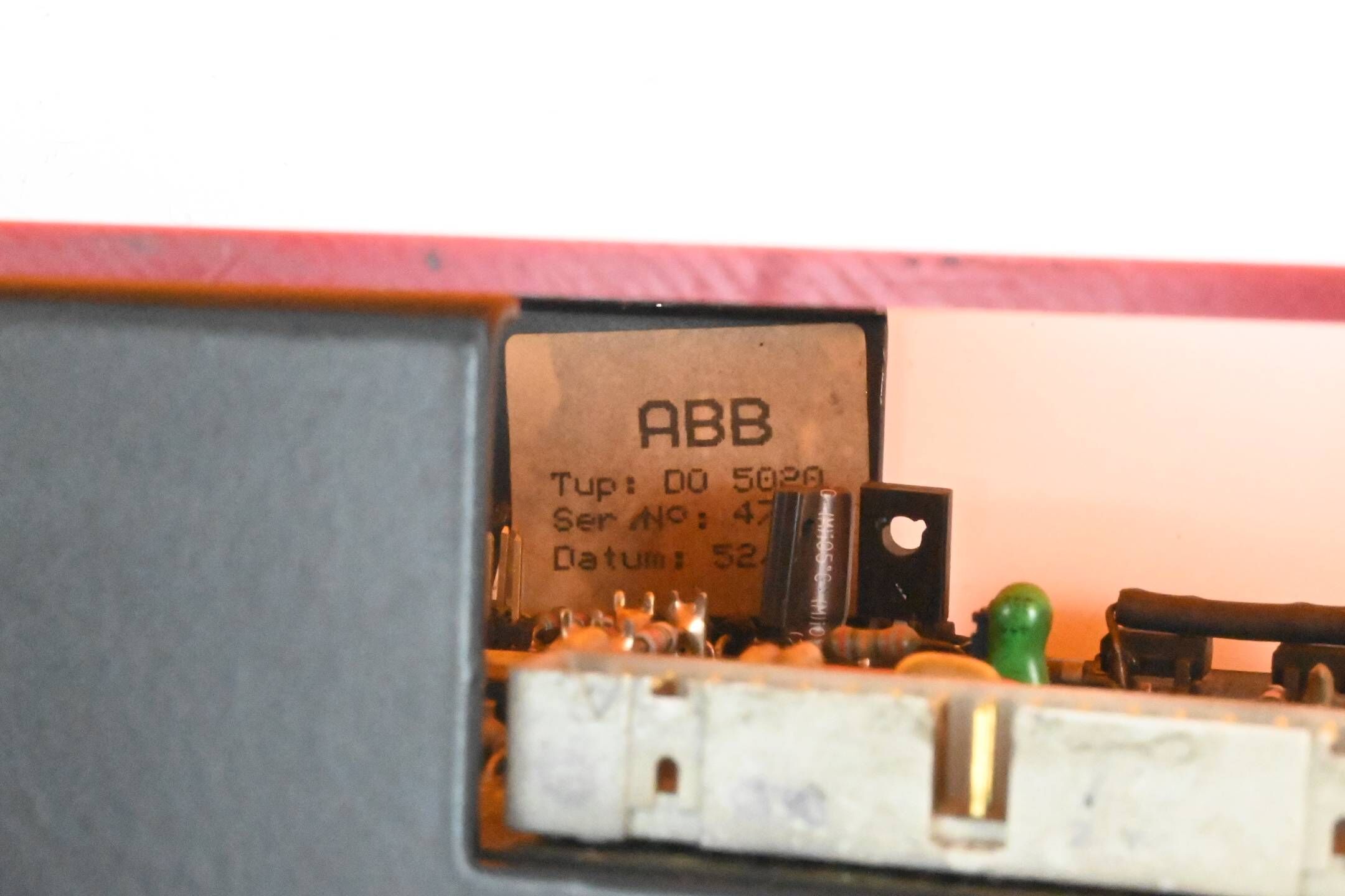 GEC Alsthom Parvex AMS2 ( DO5020 )