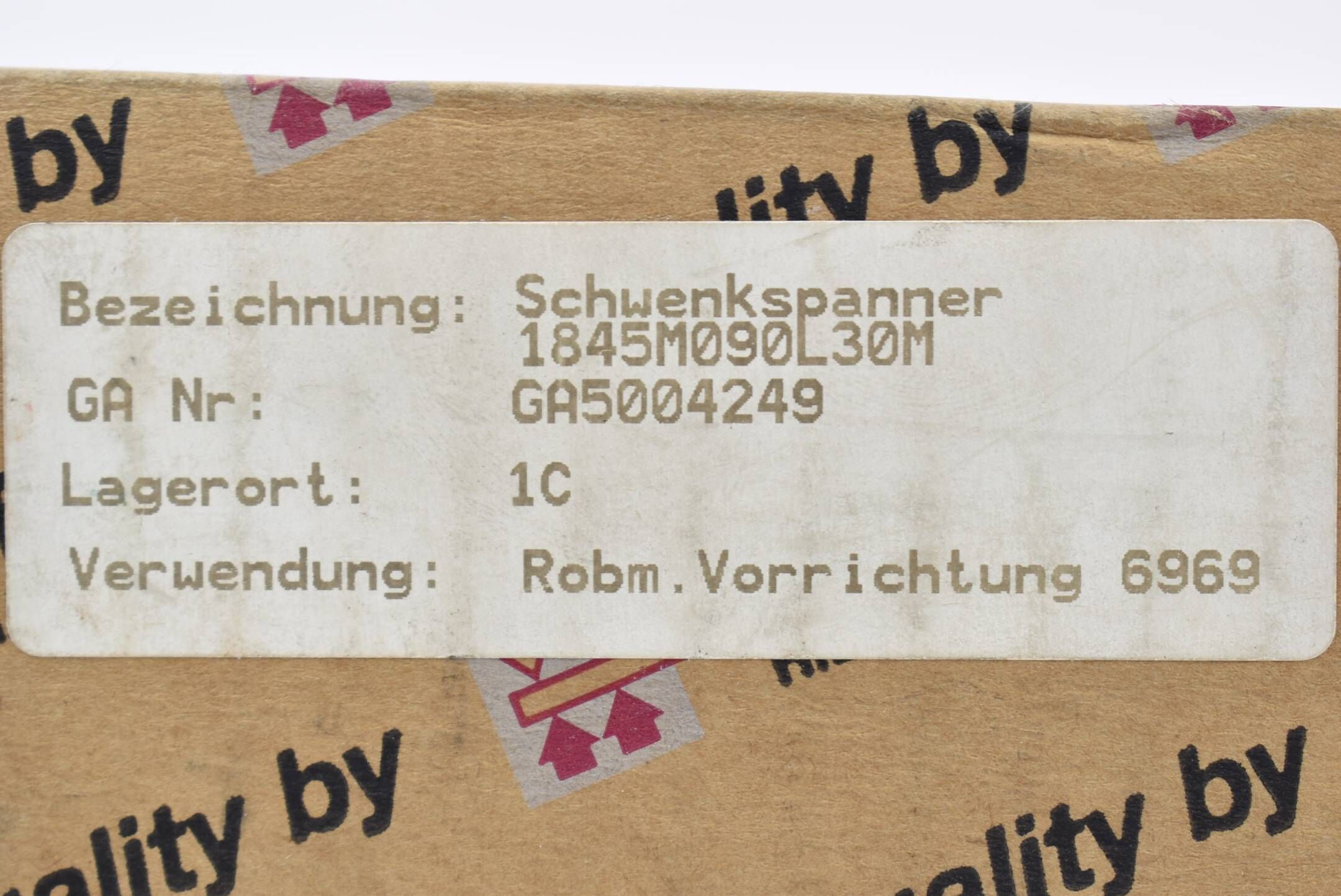 Roemheld Schwenkspanner 350 bar 1845M090L30M