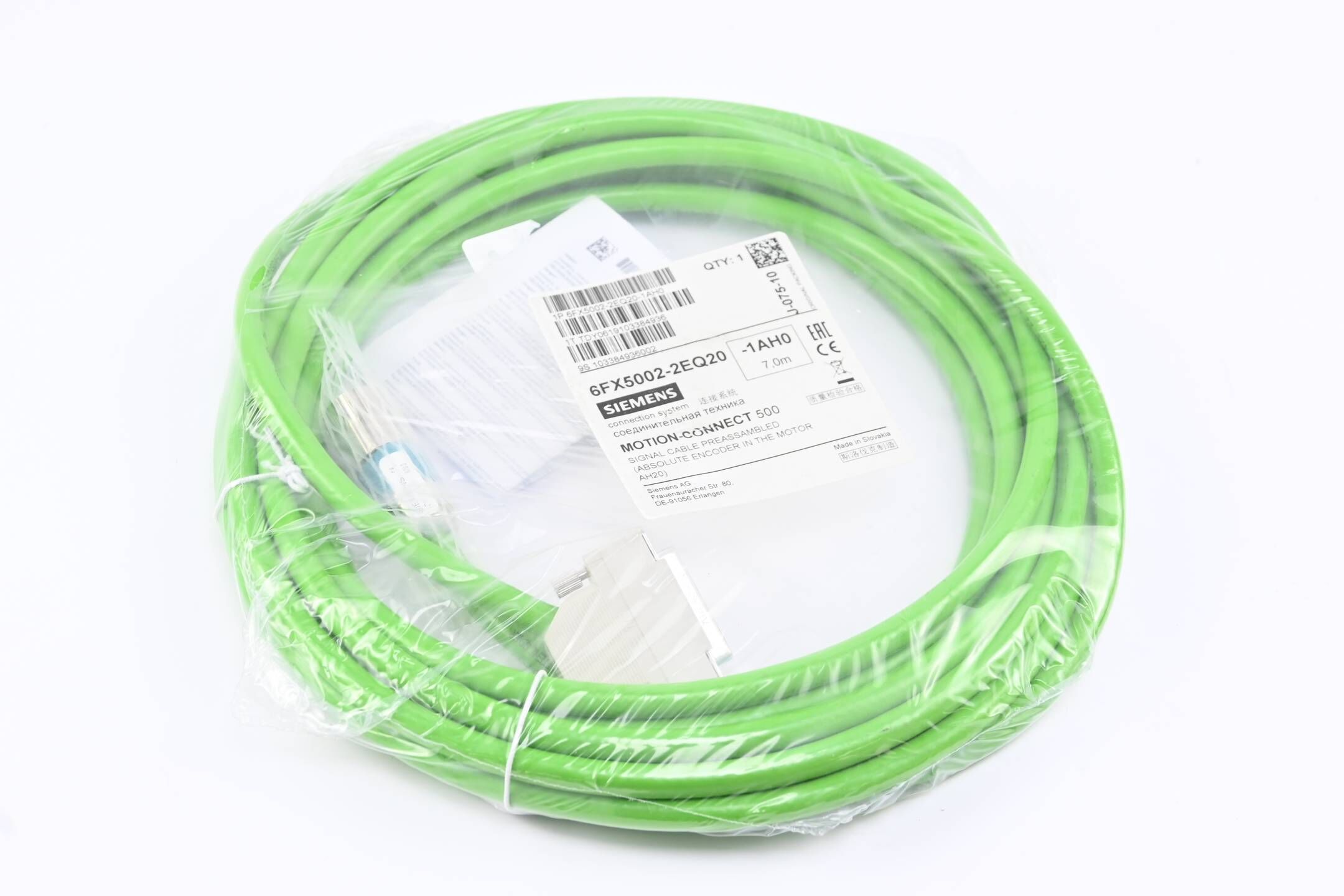 Siemens Signalleitung 6FX5002-2EQ20-1AH0 ( 6FX5 002-2EQ20-1AH0 ) 7,0m