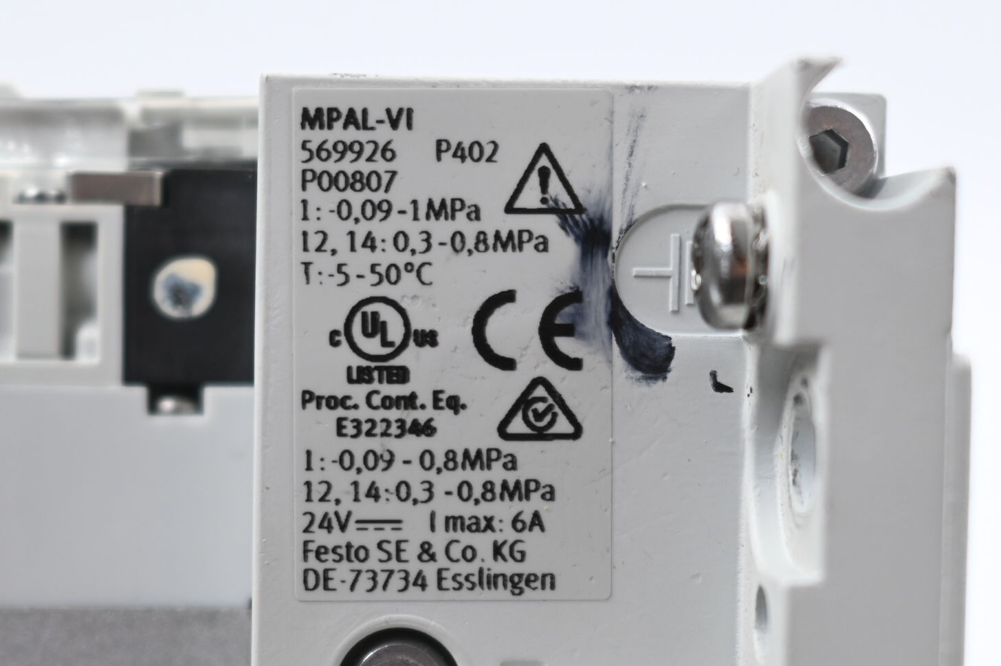 Festo Ventilinsel 569926 + 575667 + 560945 + 560974 + 570774 + 560980 ...