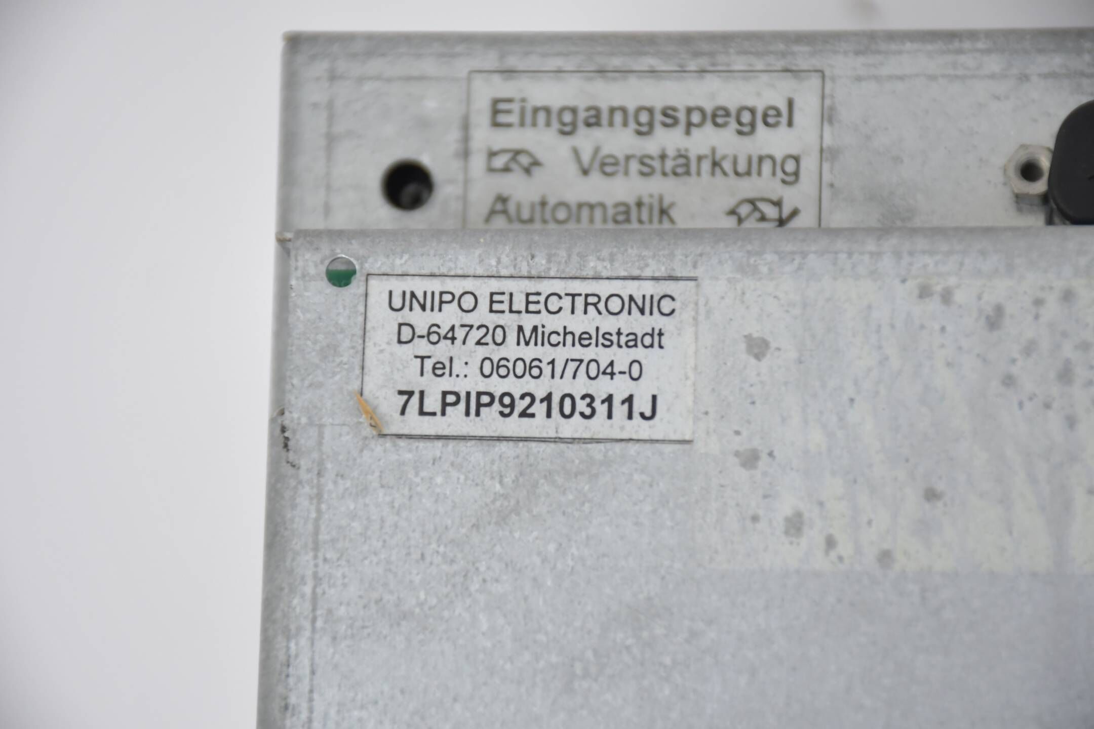 Unipo UFP 10,4" S Bedienpanel 2TT0901CAN02B inkl. 3EPSTUFPXX39 / 7LPIP9210311J