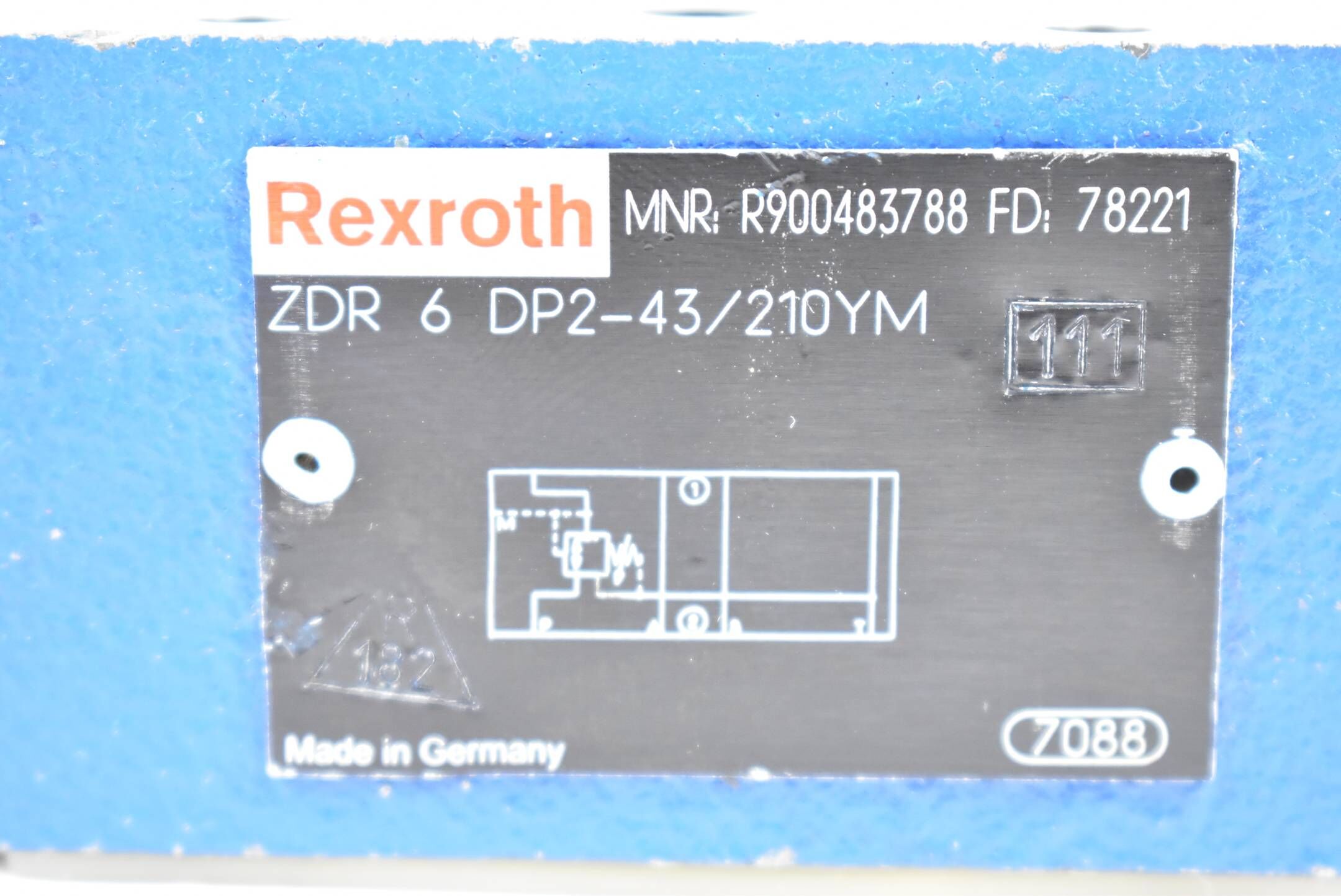 Rexroth Druckreduzierventil-Z ZDR 6 DP2-43/210YM ( R900483788 )