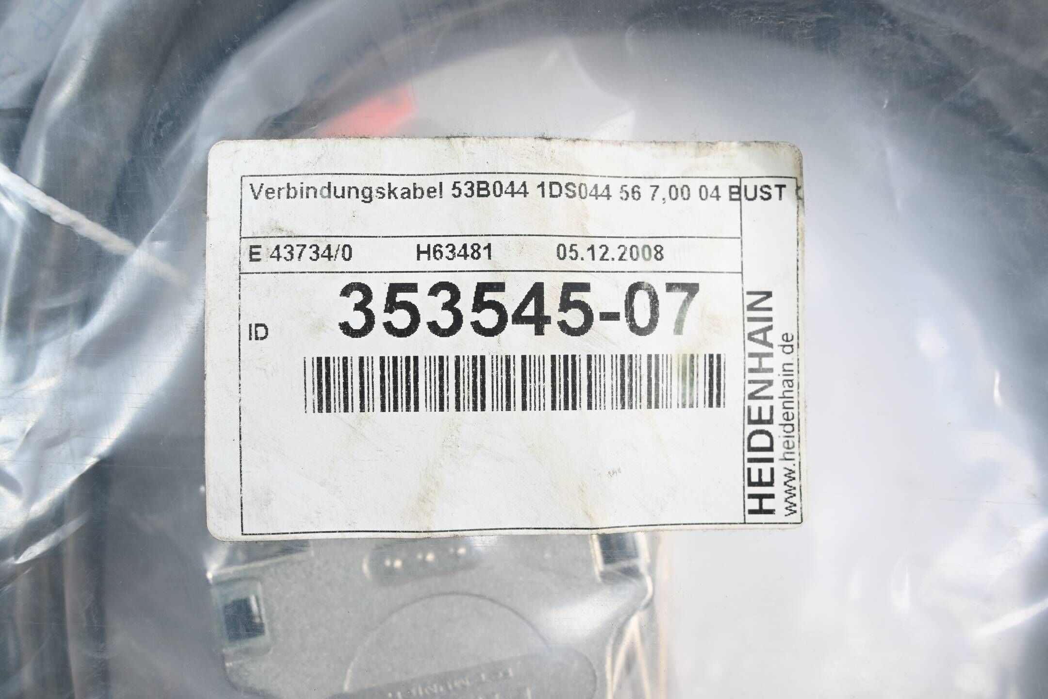 Heidenhain Verbindungskabel 53B044 1DS044 56 ( 353545-07 ) 7,00m