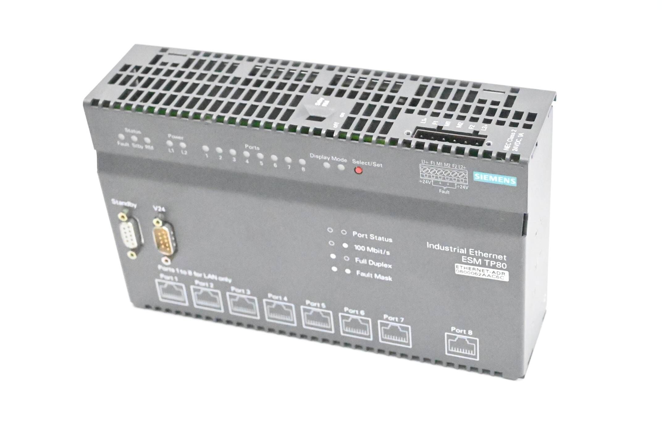 Siemens Simatic Net ESM TP80  ( 6GK1 105-3AB00 )