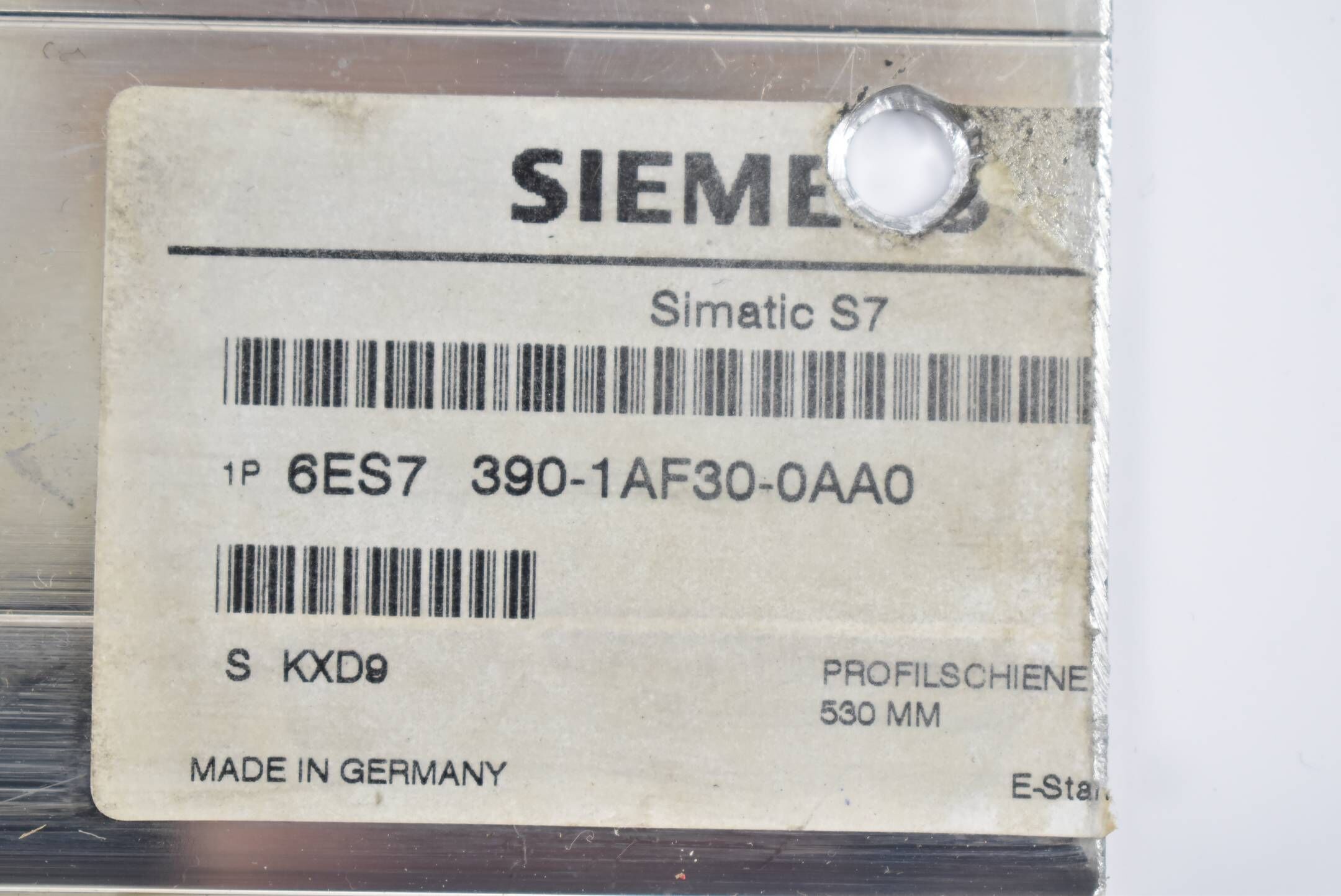 Siemens Simatic S7 Profilschiene 6ES7390-1AF30-0AA0 ( 6ES7 390-1AF30-0AA0 )