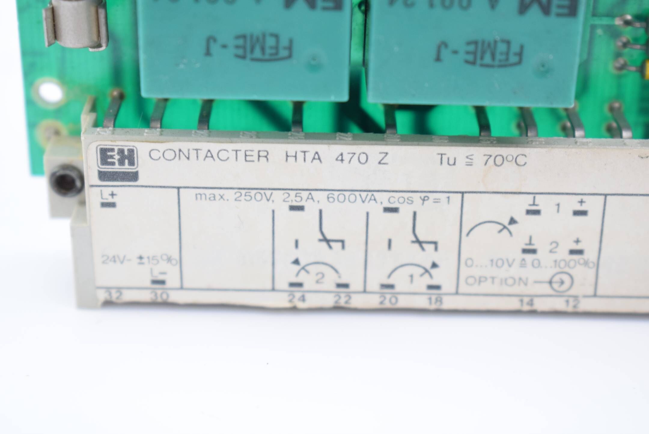 Endress + Hauser HTA 470Z Contacter