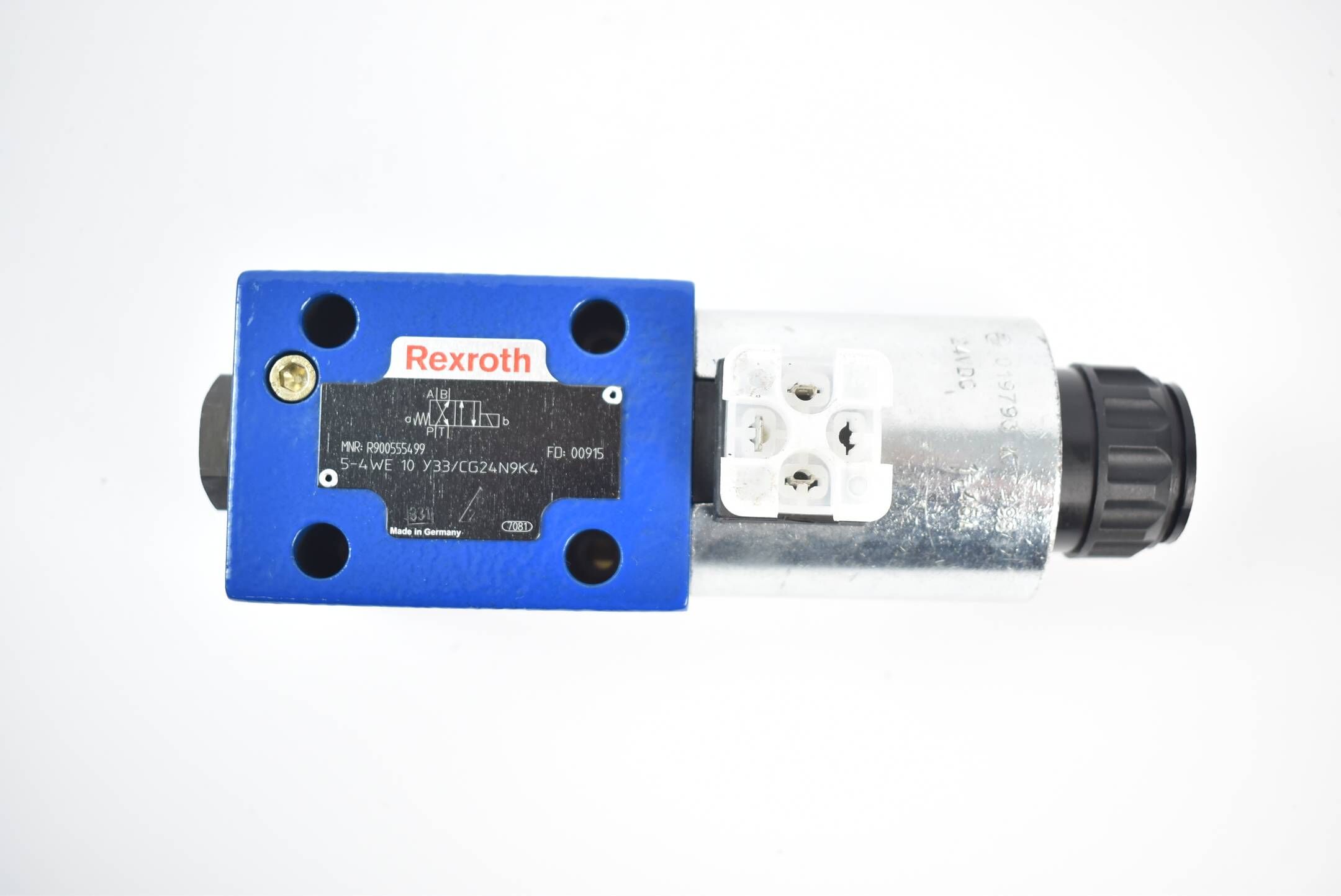 Rexroth Wegeschieberventil 5-4WE 10 Y33/CG24N9K4 ( R900555499 )