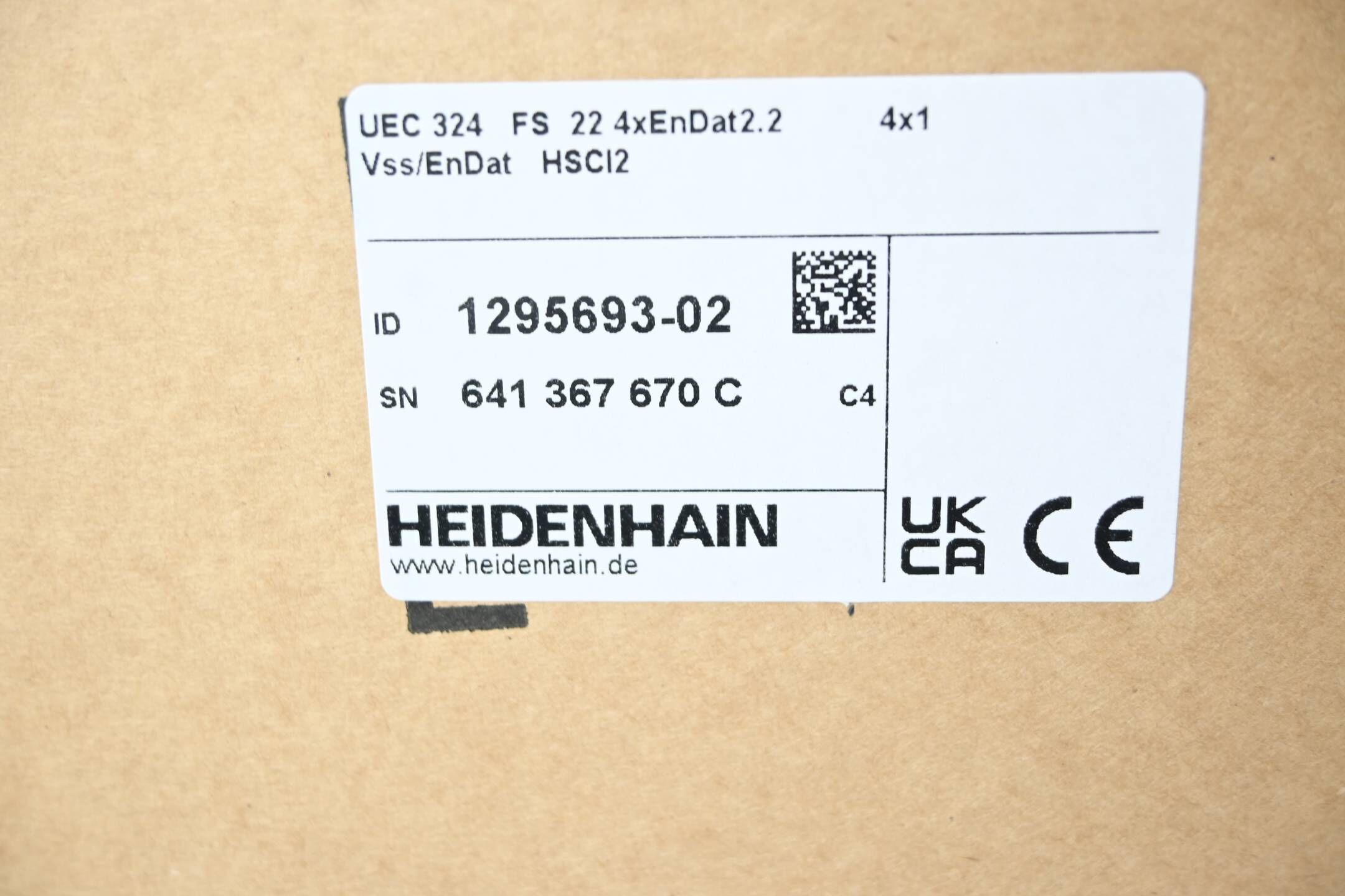 Heidenhain Kompaktumrichter UEC 324 FS 1295693-02 ( 129 5693-02 ) Ver. C4