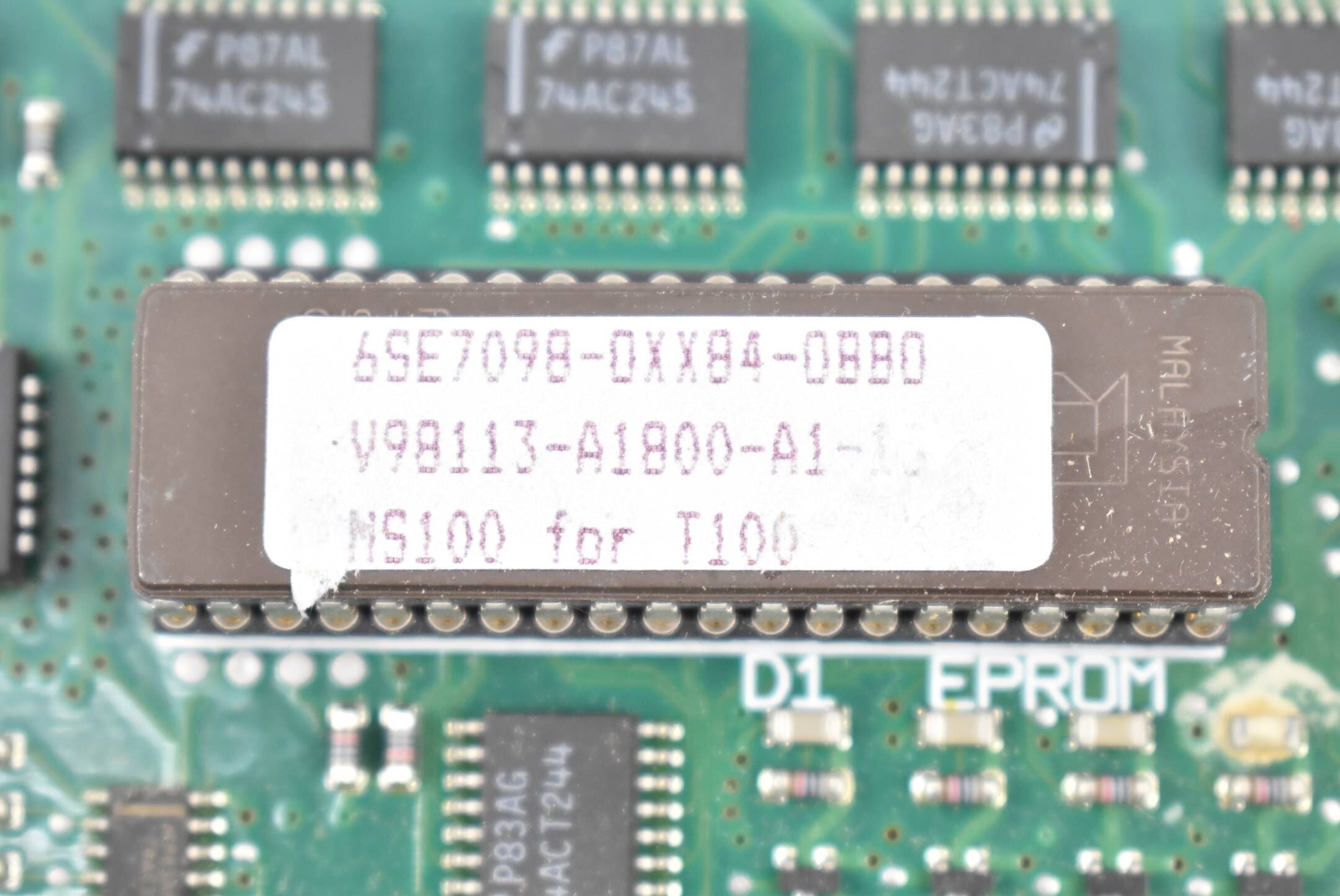 Siemens Simovert MD Software-Modul 6SE7090-0XX84-0BB0 ( 6SE7098-0XX84-0BB0 )