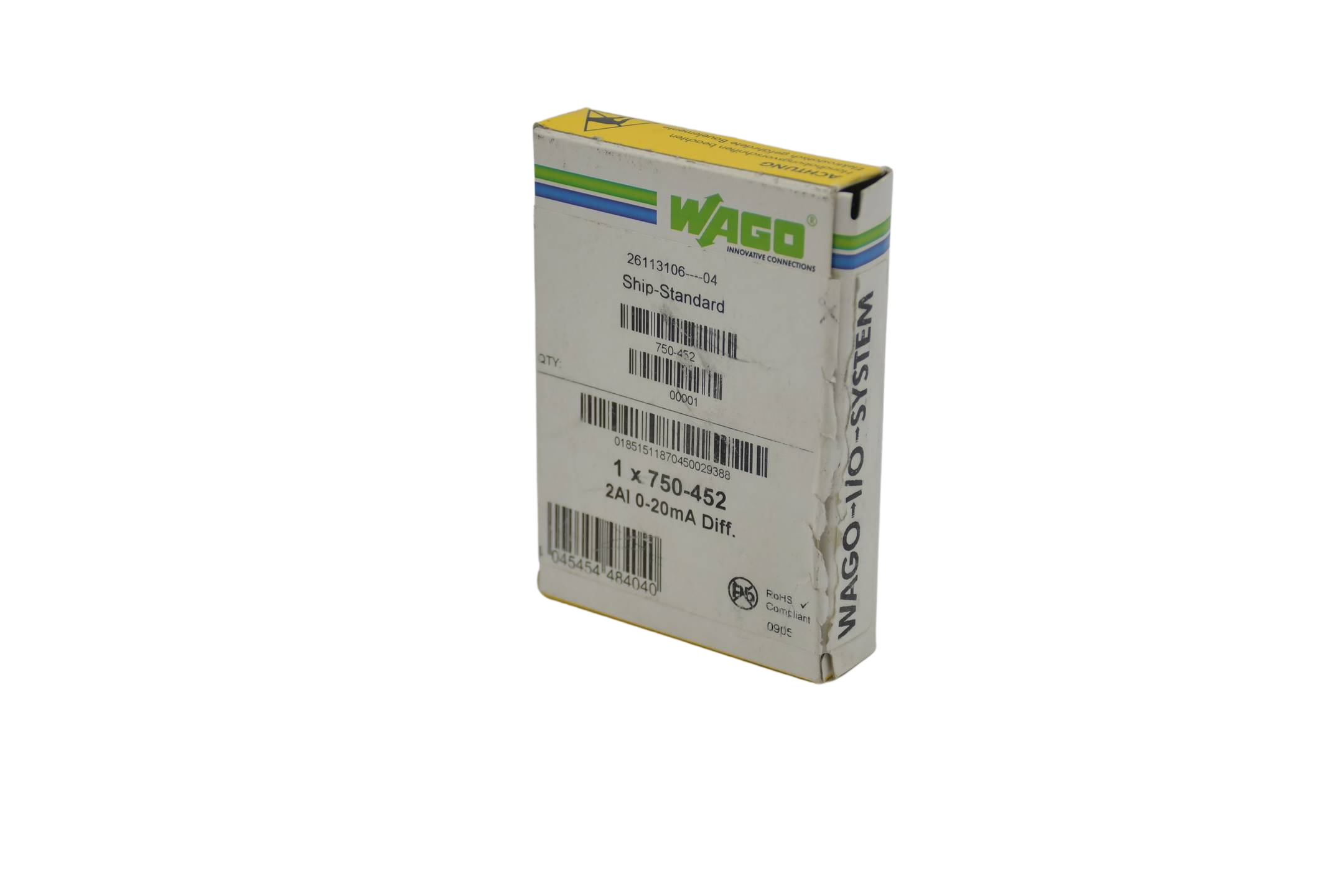 WAGO 2-Kanal-Analogeingang 750-452