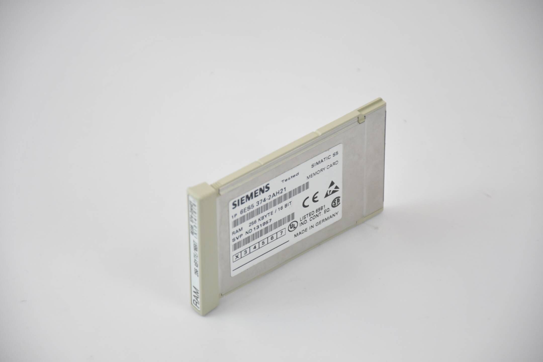 Siemens Simatic S5 Speicherkarte 256 Kbyte 6ES5374-2AH21 ( 6ES5 374-2AH21 )