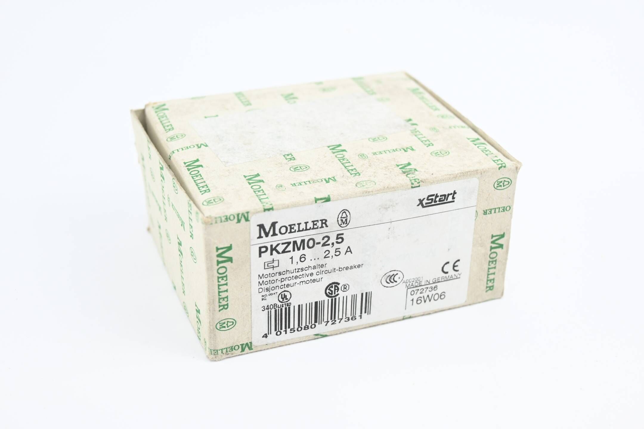 Klöckner Moeller Motorschutzschalter PKZM0-2,5 ( 072736 )