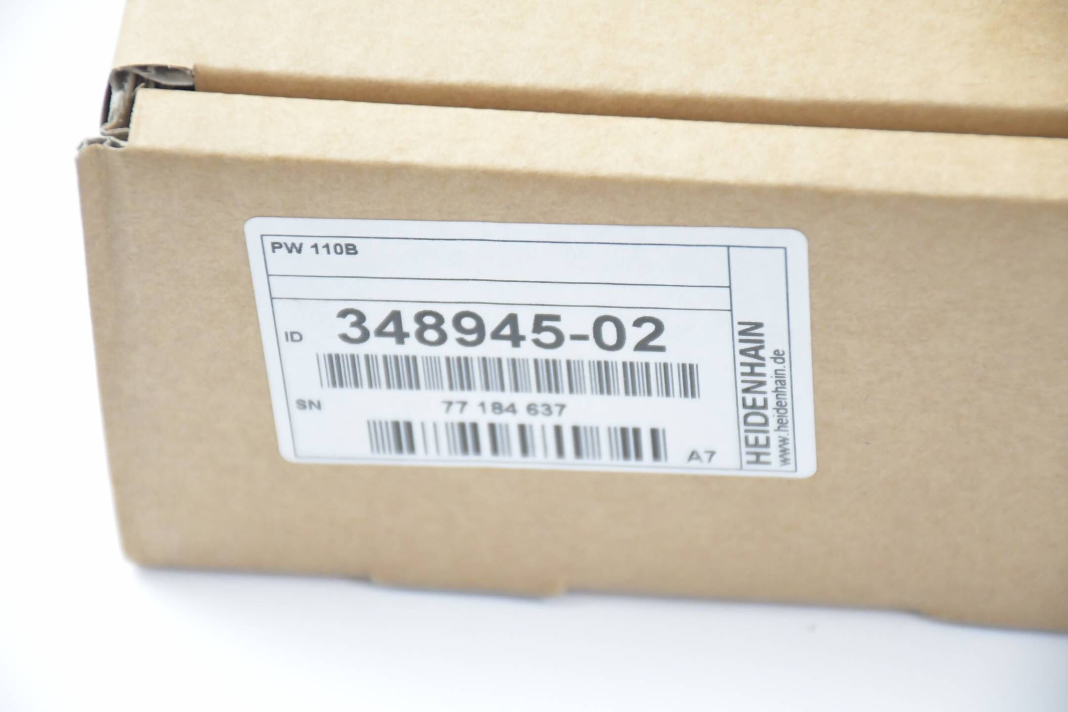 Heidenhain Pulswiderstandsmodul mit Temperaturschalter PW 110B / 348945-02 V. A7