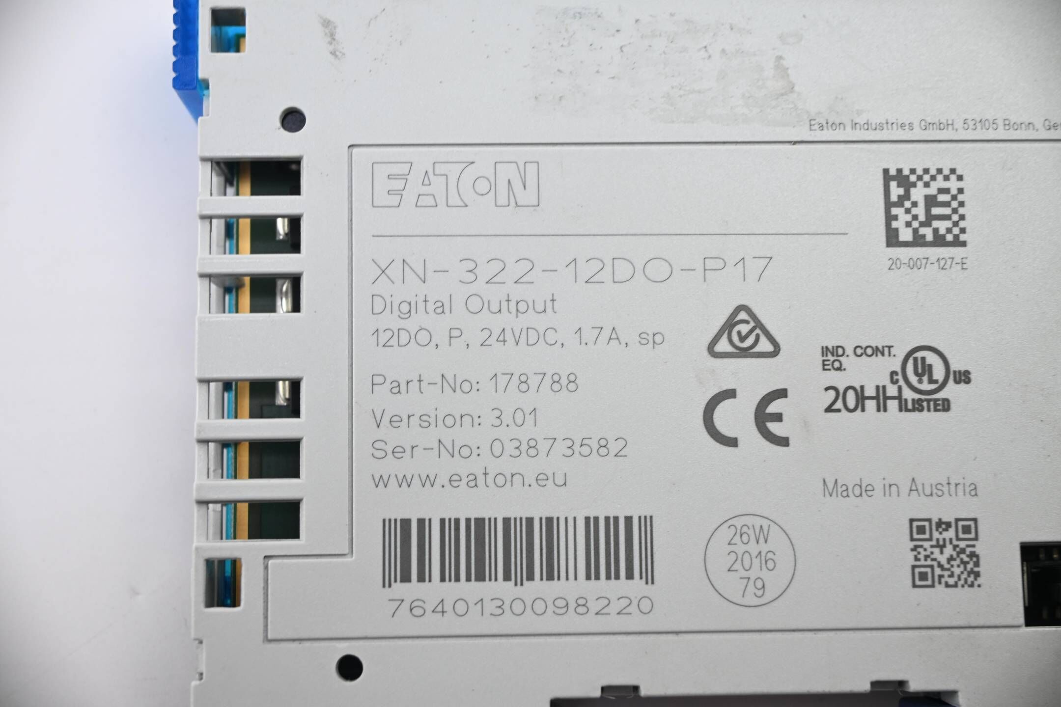 Eaton Ausgangsmodul XN-322-12DO-P17 ( 187788 )