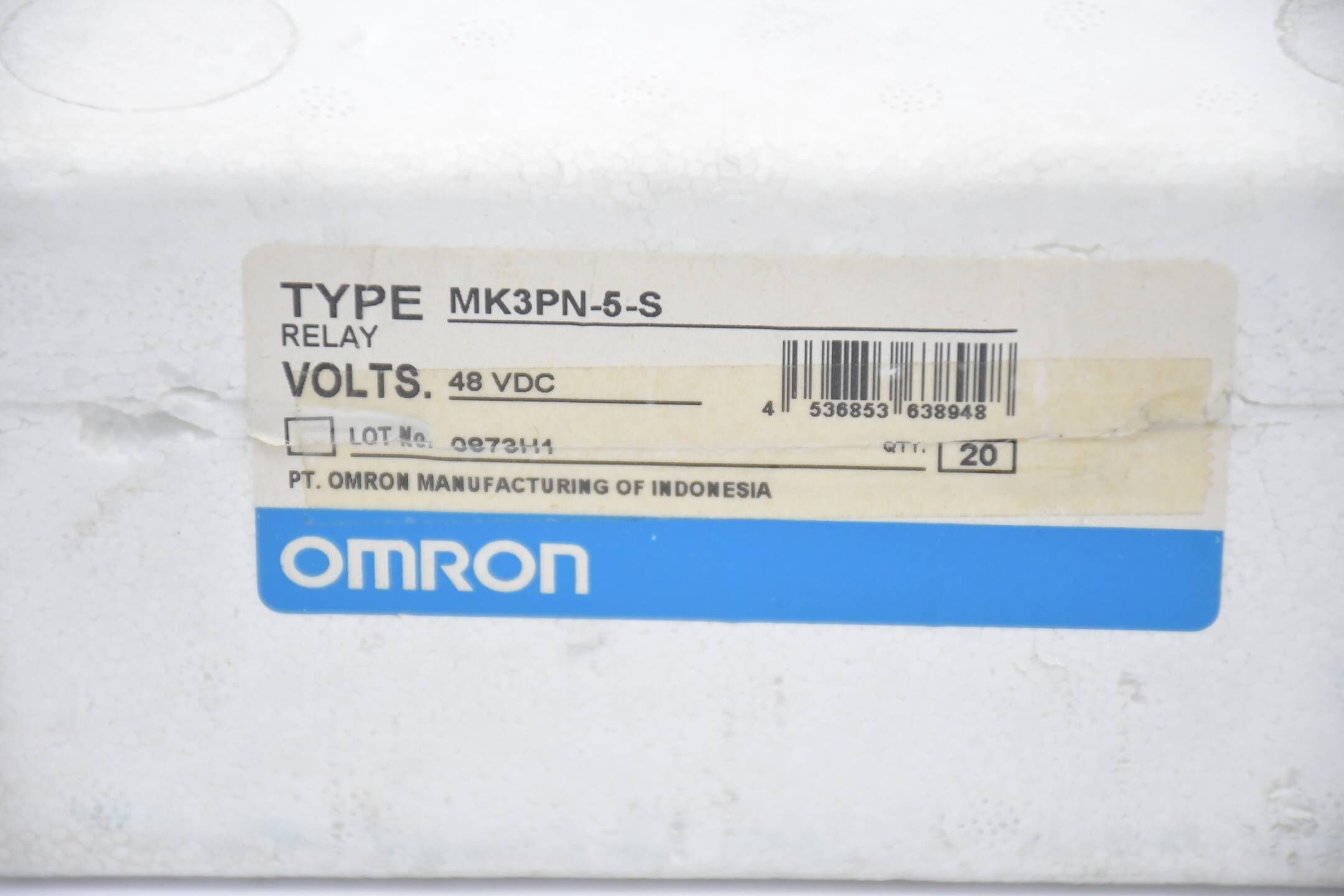 Omron Universalrelais 20 Stück 48 VDC ( MK3PN-5-S )