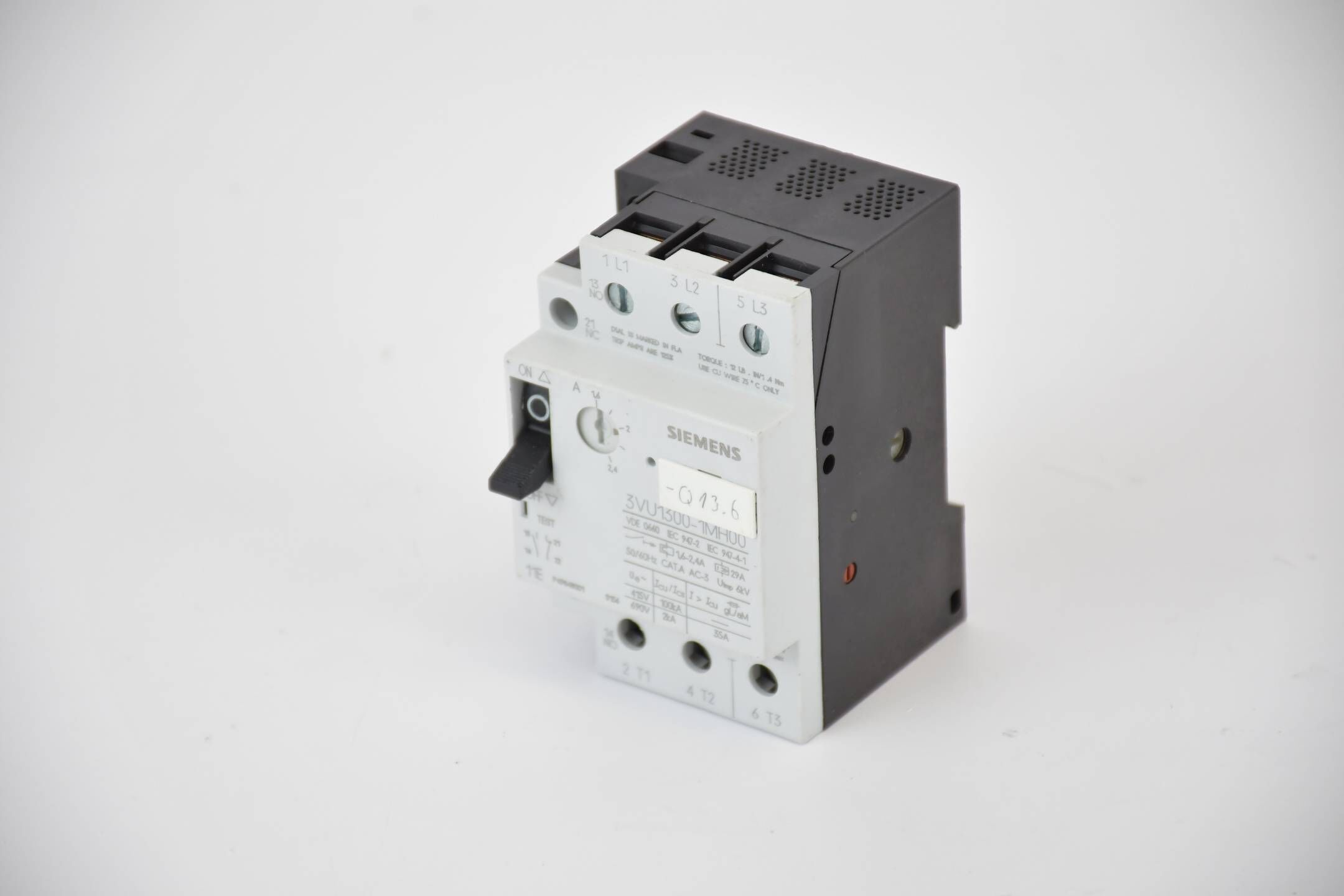 Siemens Leistungsschalter für den motorschutz 3VU1300-1MH00 ( 3VU1 300-1MH00 )