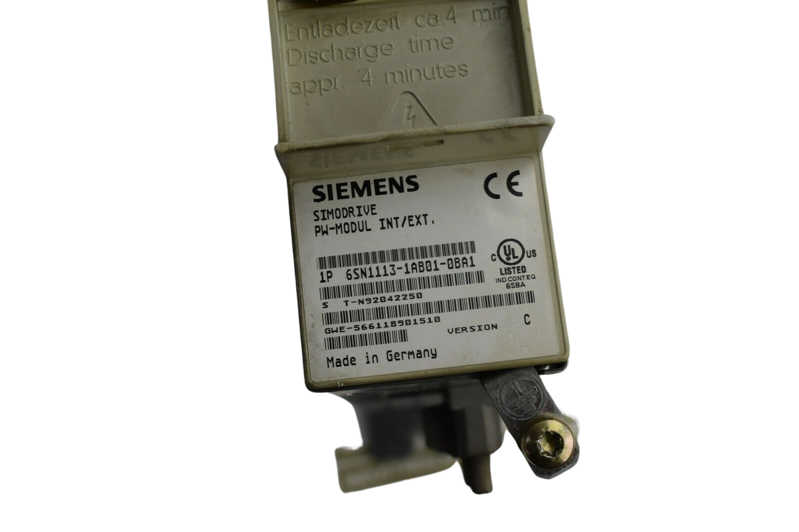 Siemens simodrive PW-Modul 6SN1 113-1AB01-0BA1 ( 6SN1113-1AB01-0BA1 )