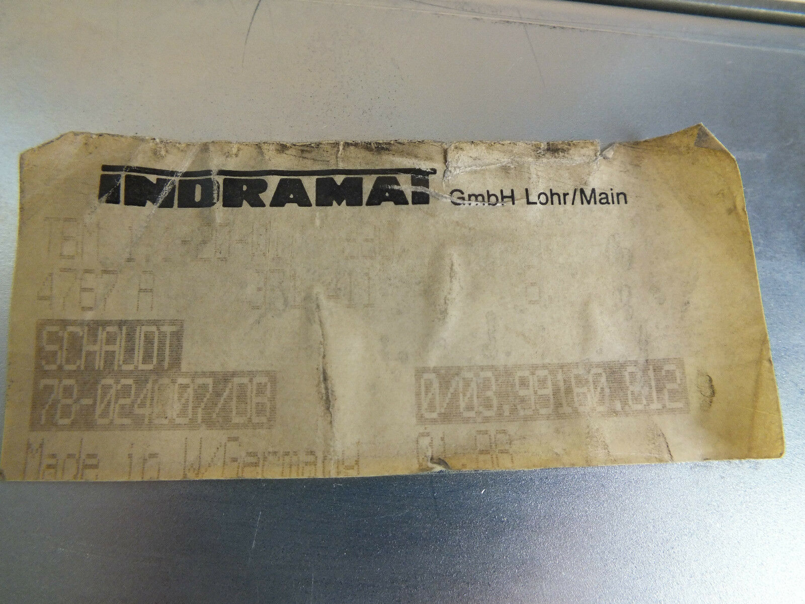Indramat Bleeder-tbm TBM  1.4-20-W1