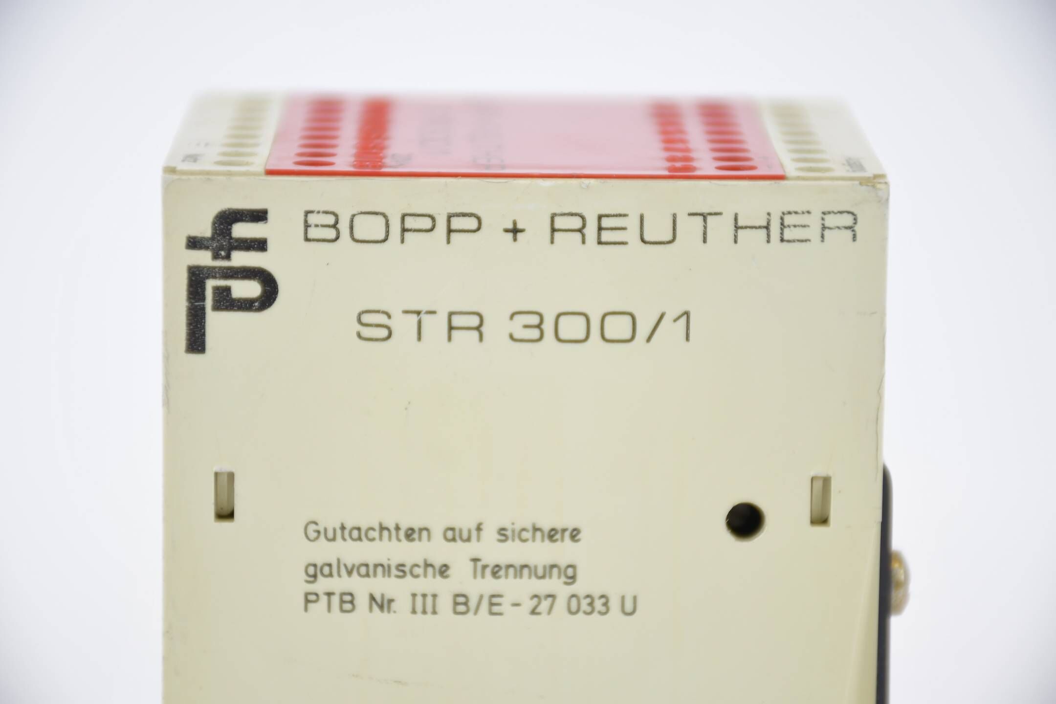 Pepperl+Fuchs Stromversorgung Bopp+Reuther STR 300/1 ( STR300/1 )